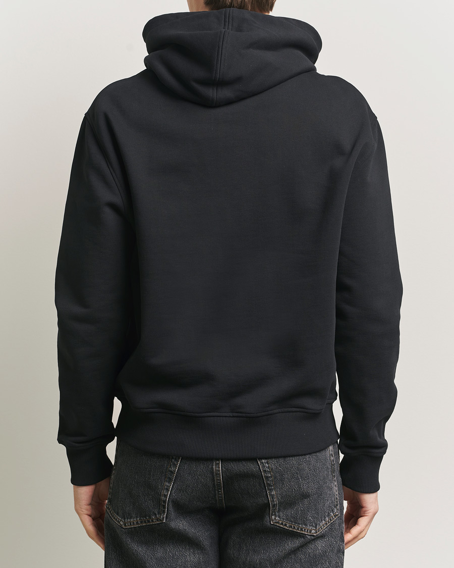 Heren | Truien | AMI | Contrast Heart Logo Hoodie Black