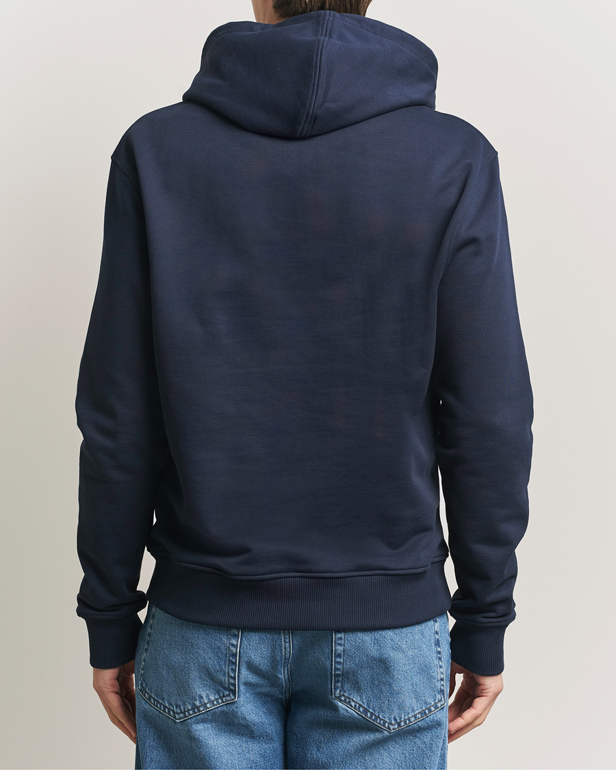 Heren | Truien | AMI | Heart Logo Hoodie Navy