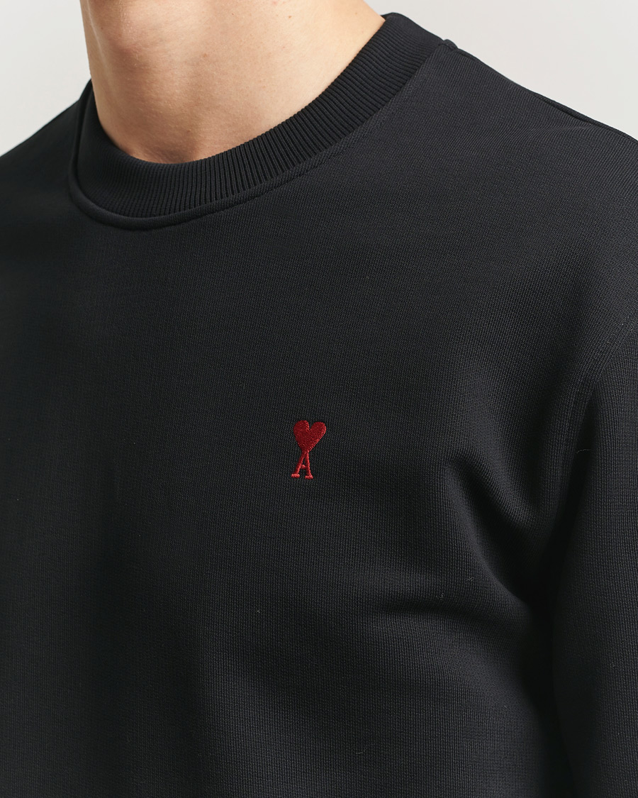 Heren | Truien | AMI | Heart Logo Sweatshirt Black