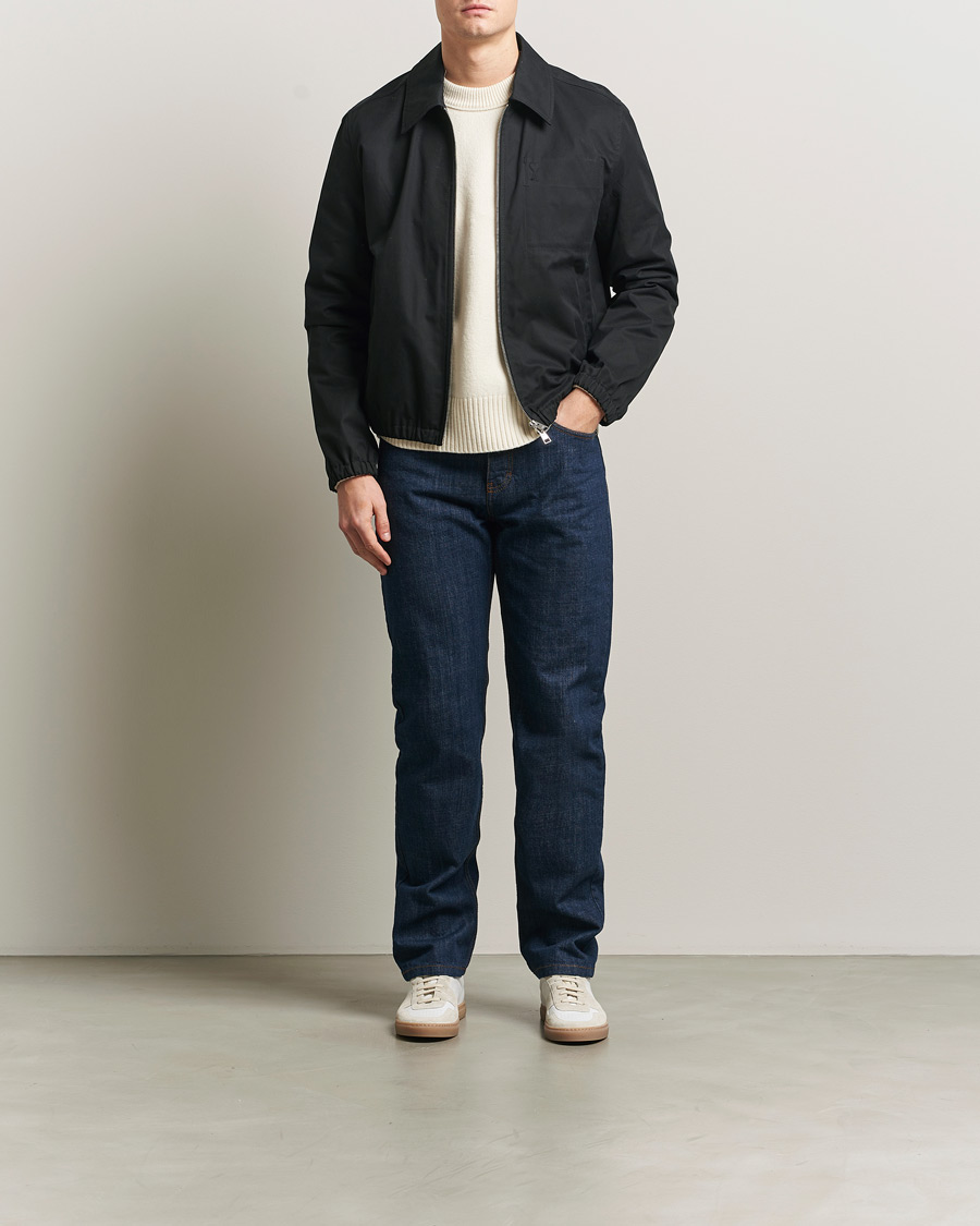 Heren | Jassen | AMI | Zipped Jacket Black