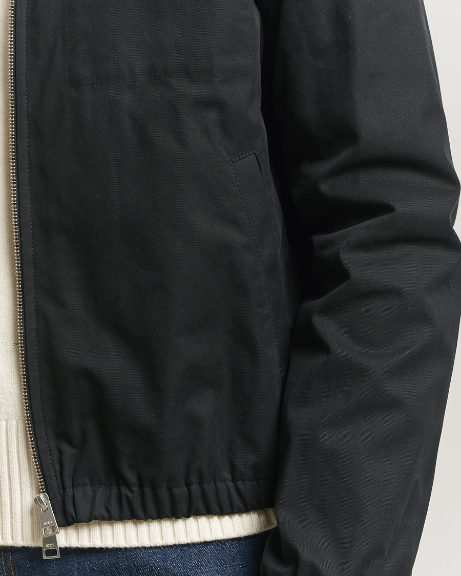 Heren | Jassen | AMI | Zipped Jacket Black