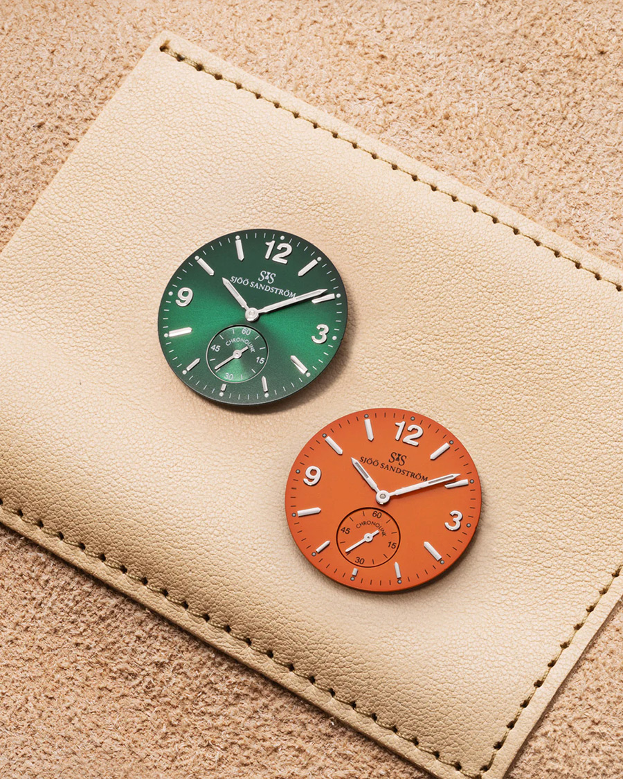 Heren | Sjöö Sandström Chronolink Dial Package Vibrant | Sjöö Sandström | Chronolink Dial Package Vibrant