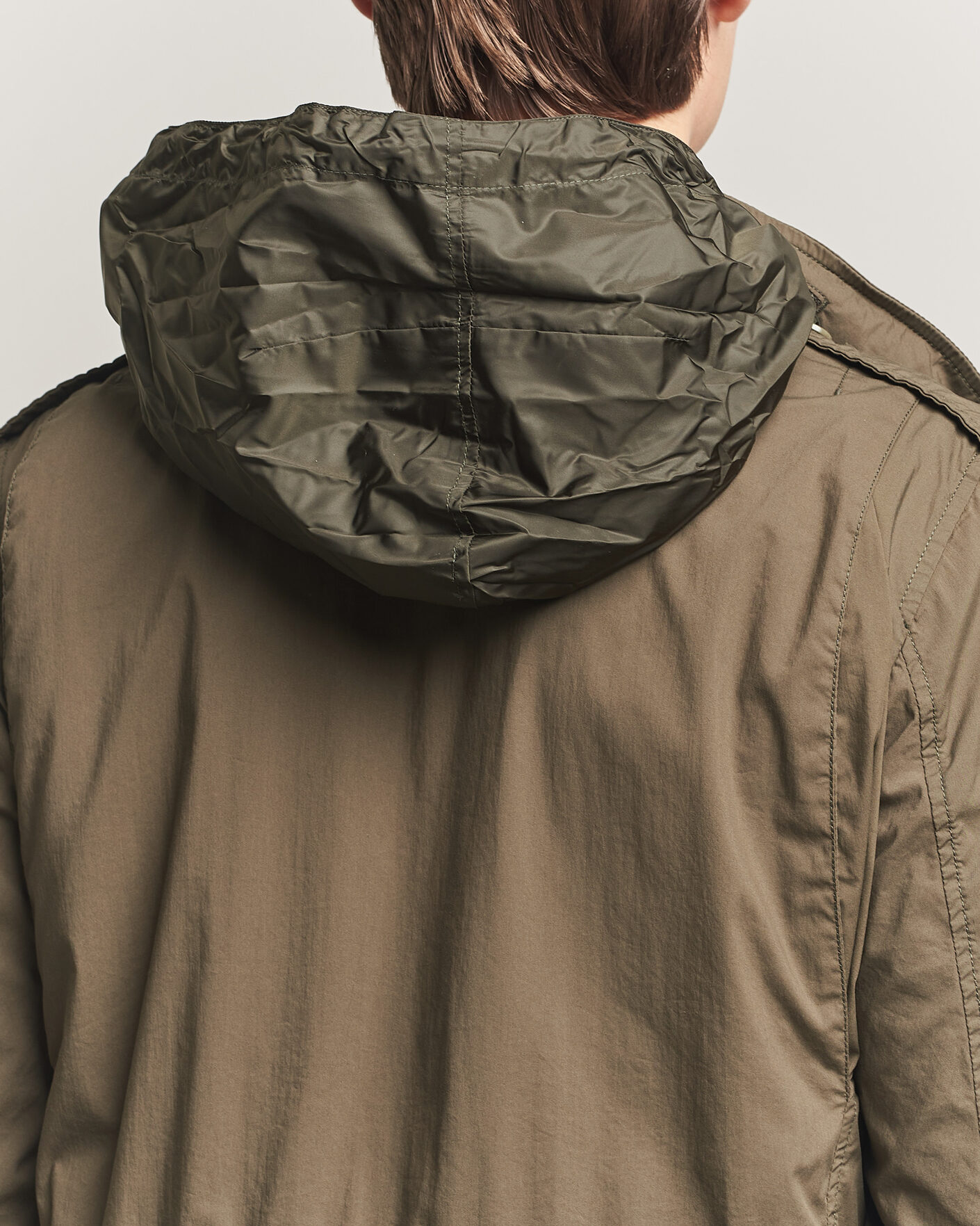 Heren | Jassen | Aspesi | Lightweight Cotton Field Jacket Military