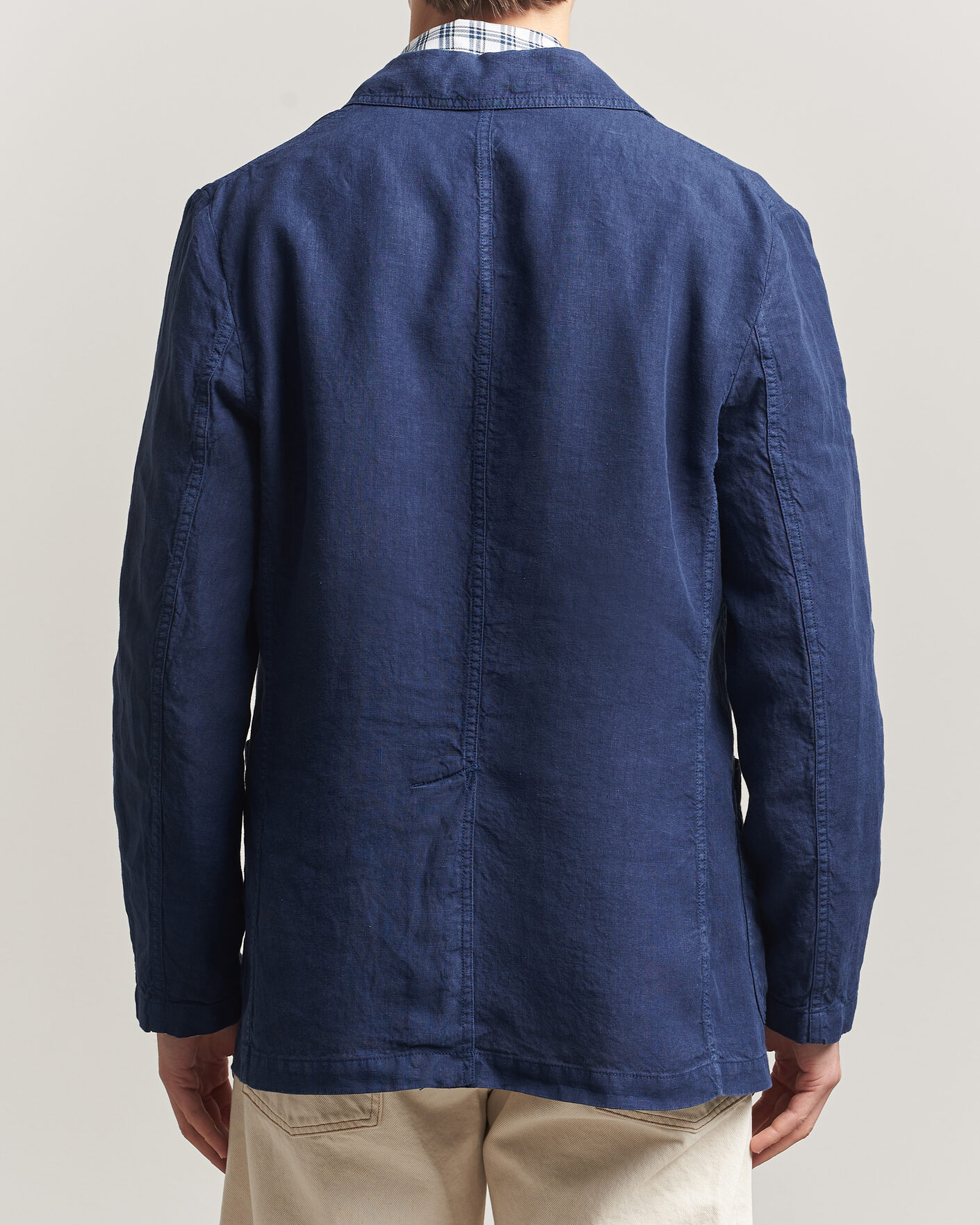 Heren | Blazers | Aspesi | Samuraki Linen Blazer Navy