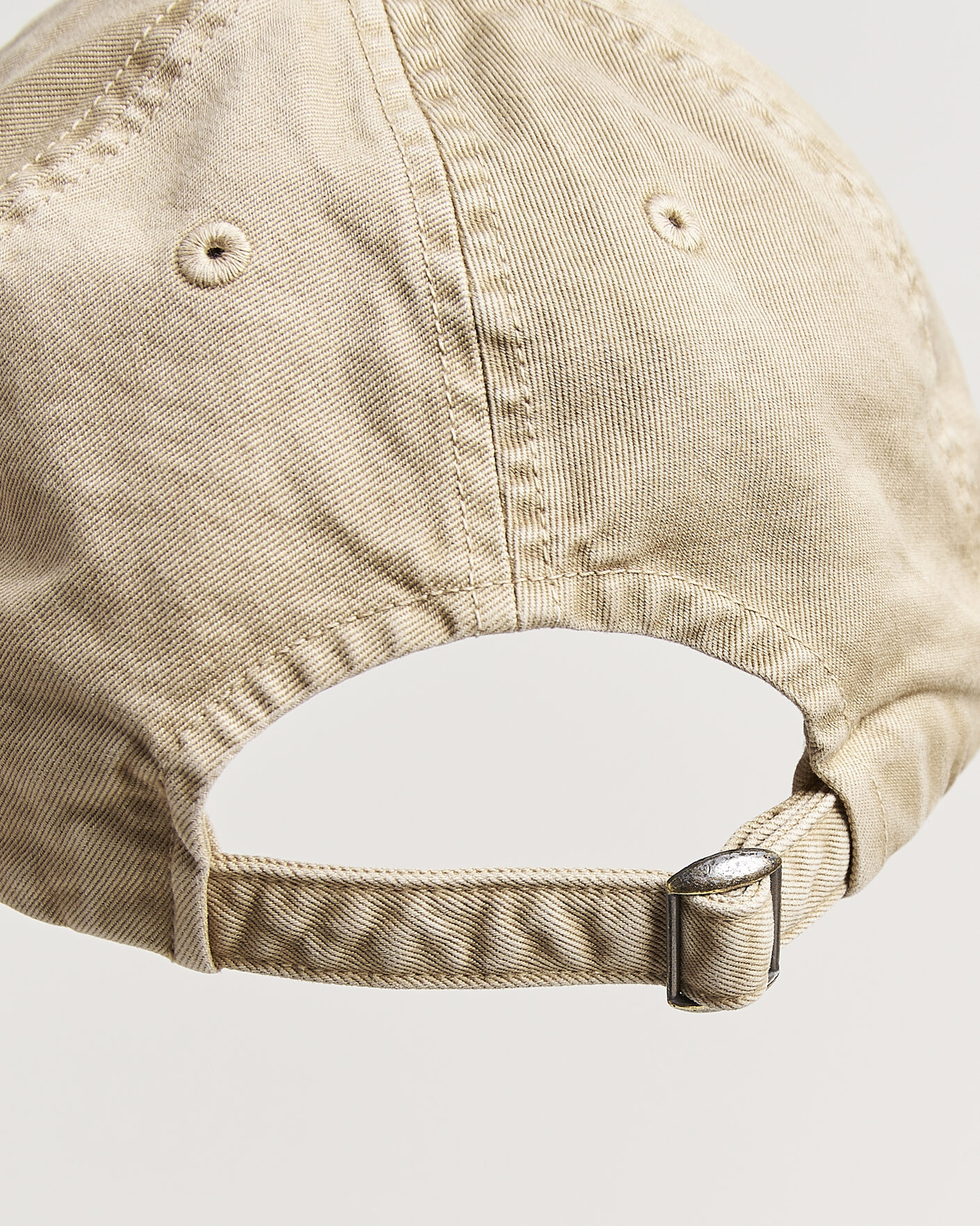 Heren | Hoeden en petten | Auralee | Garment Dyed Finx Baseball Cap Light Beige
