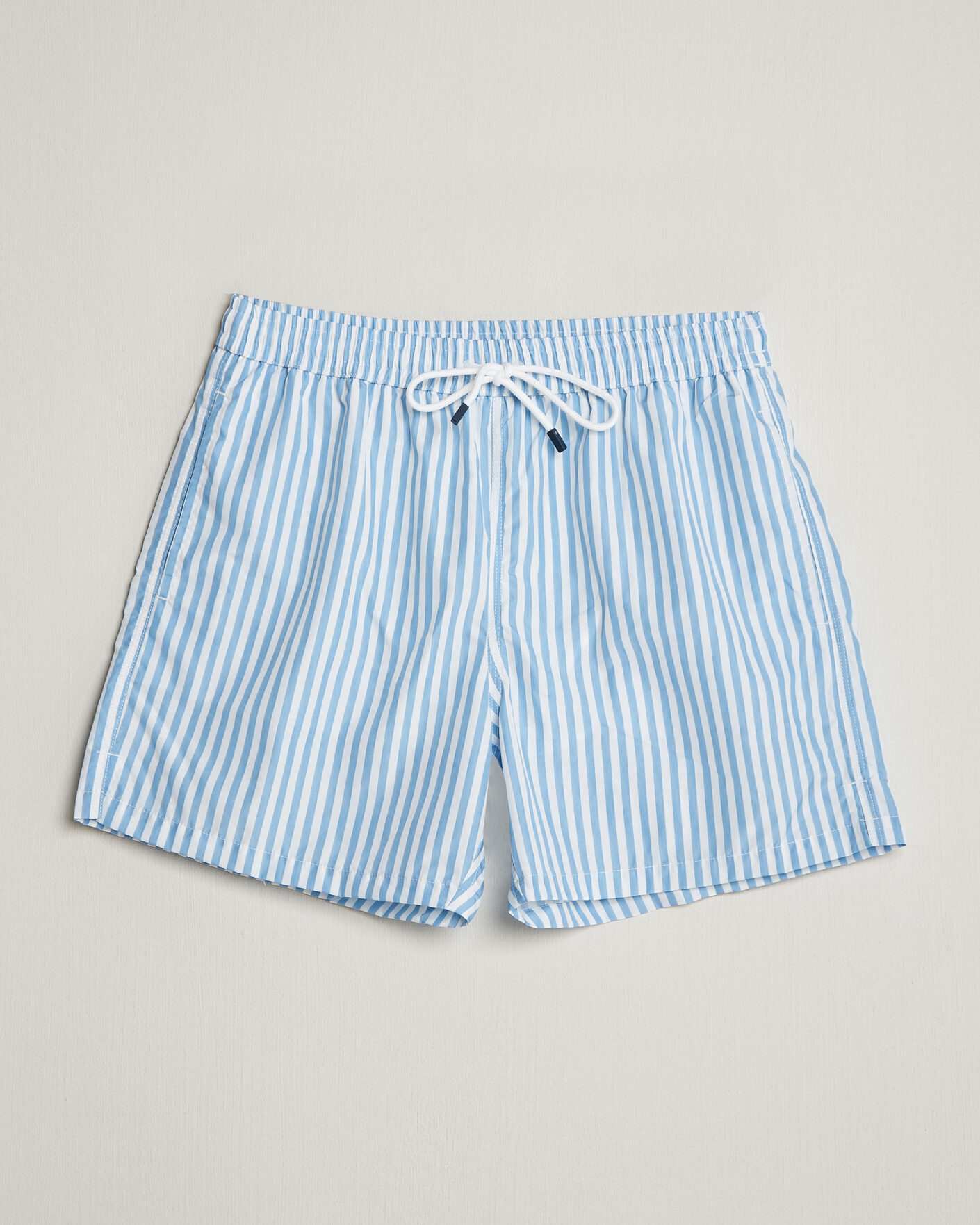 Heren | Zwembroek | Fedeli | Madeira Swim Trunk Wide Blue Stripes