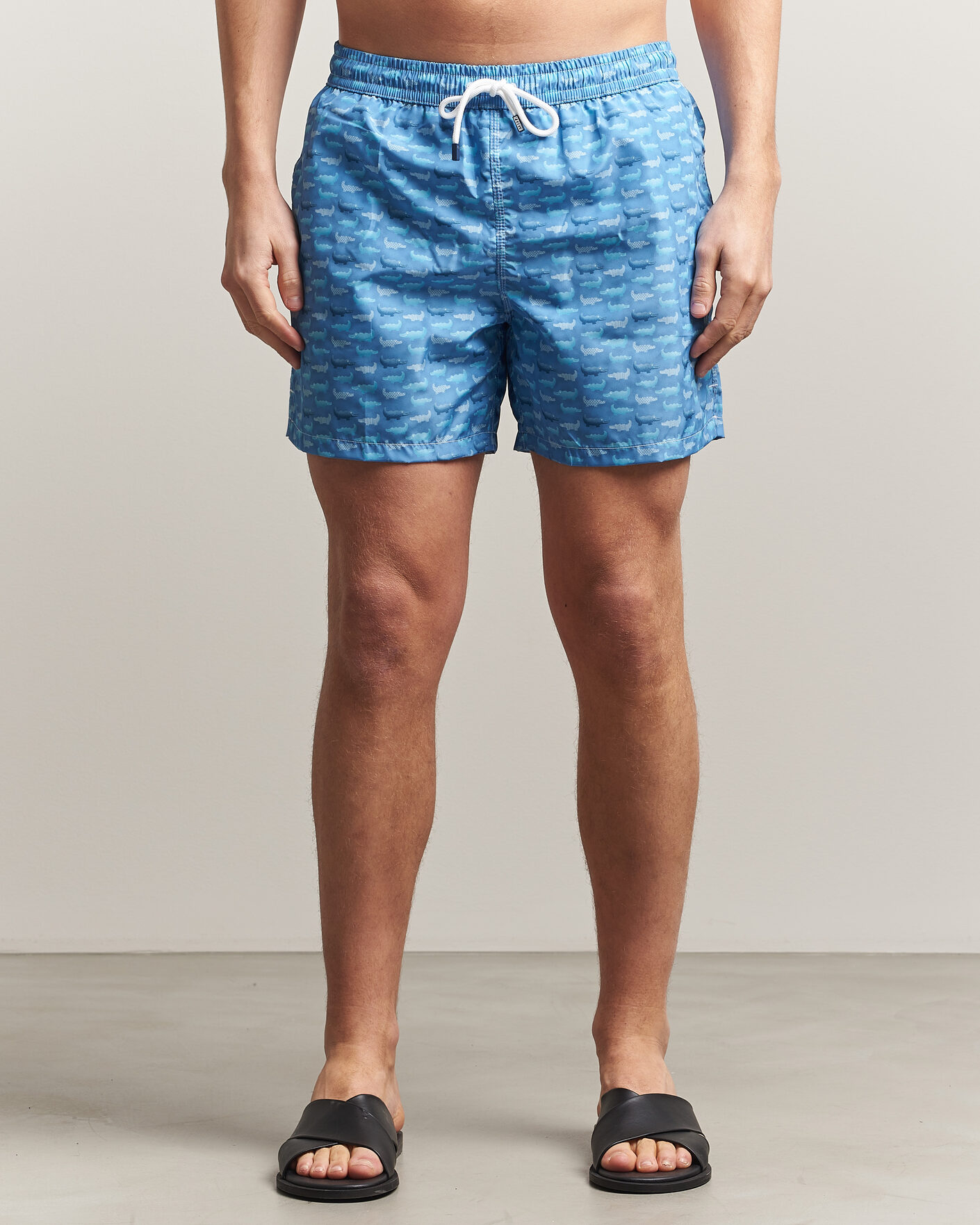 Heren | Zwembroek | Fedeli | Madeira Swim Trunk Blue Crocs