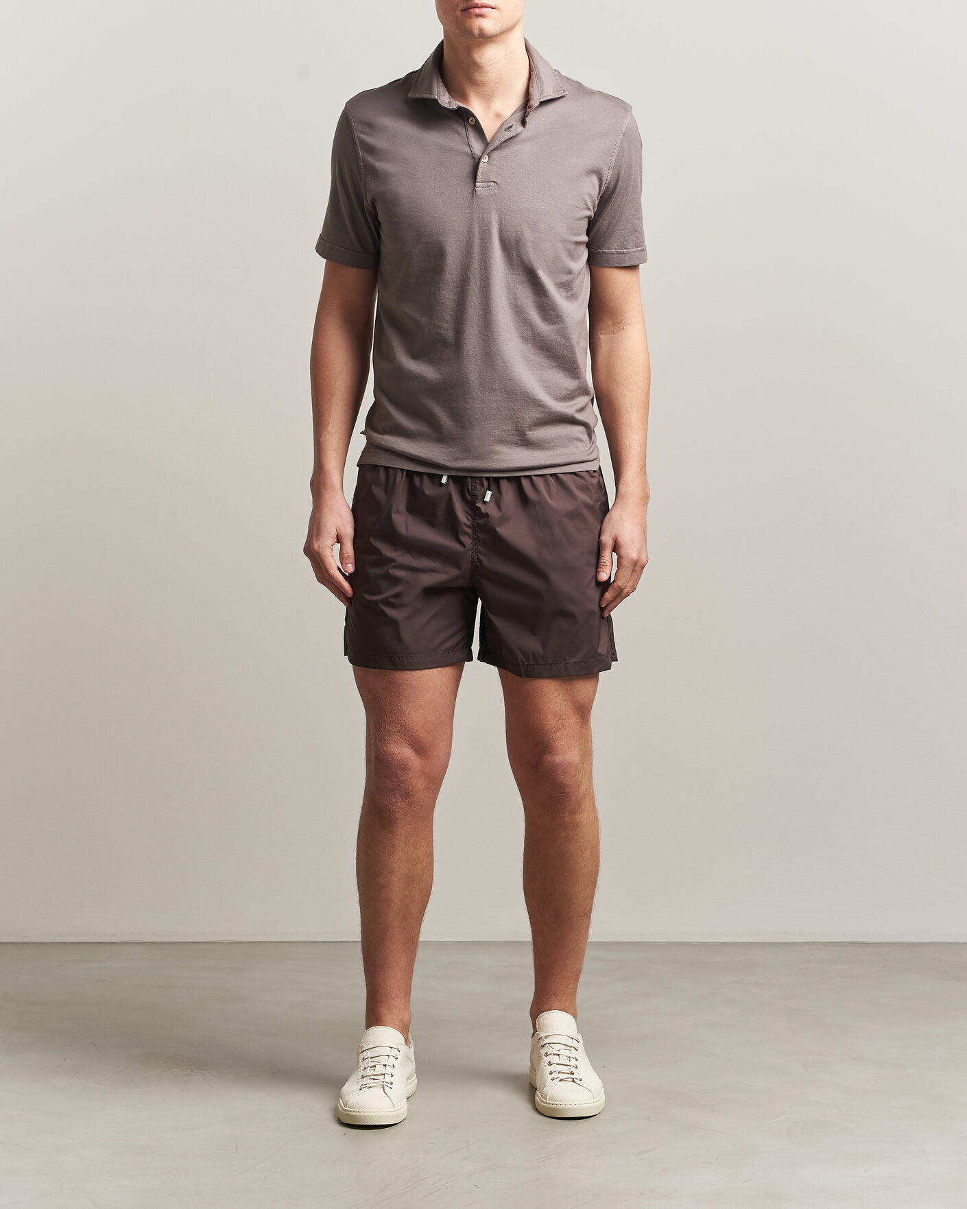 Heren | Zwembroek | Fedeli | Madeira Swim Trunk Chocolate