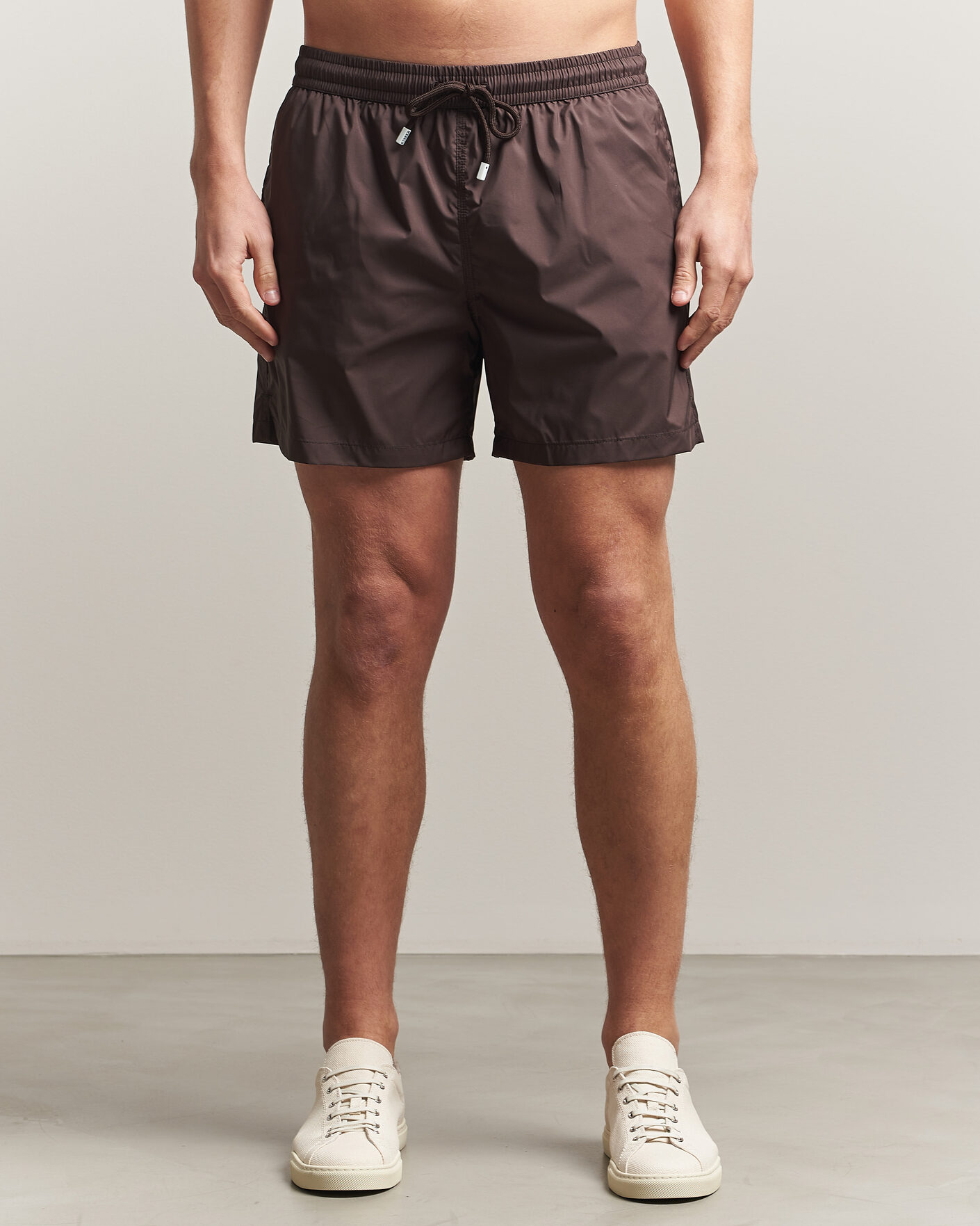 Heren | Zwembroek | Fedeli | Madeira Swim Trunk Chocolate