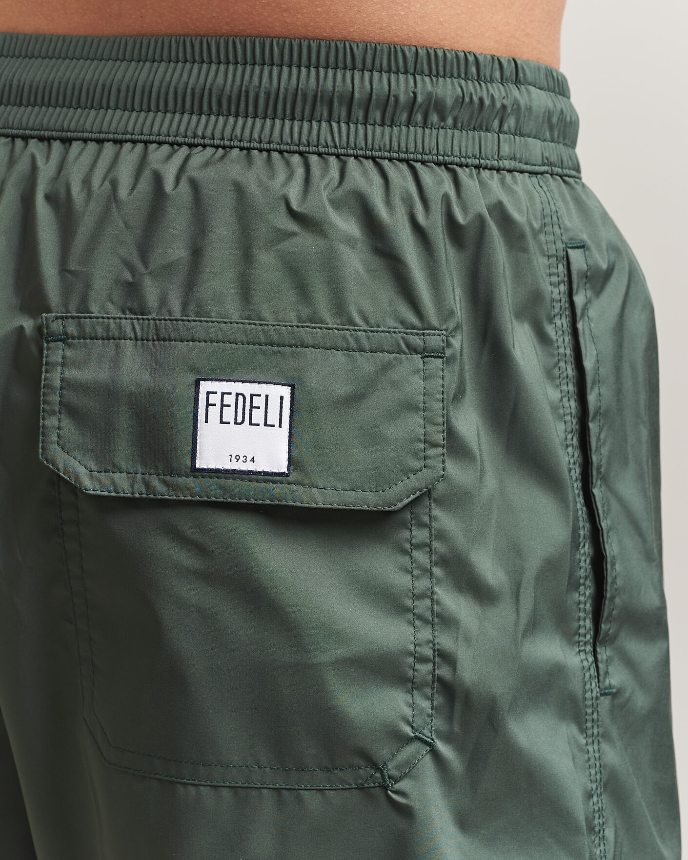 Heren | Zwembroek | Fedeli | Madeira Swim Trunk Dark Green