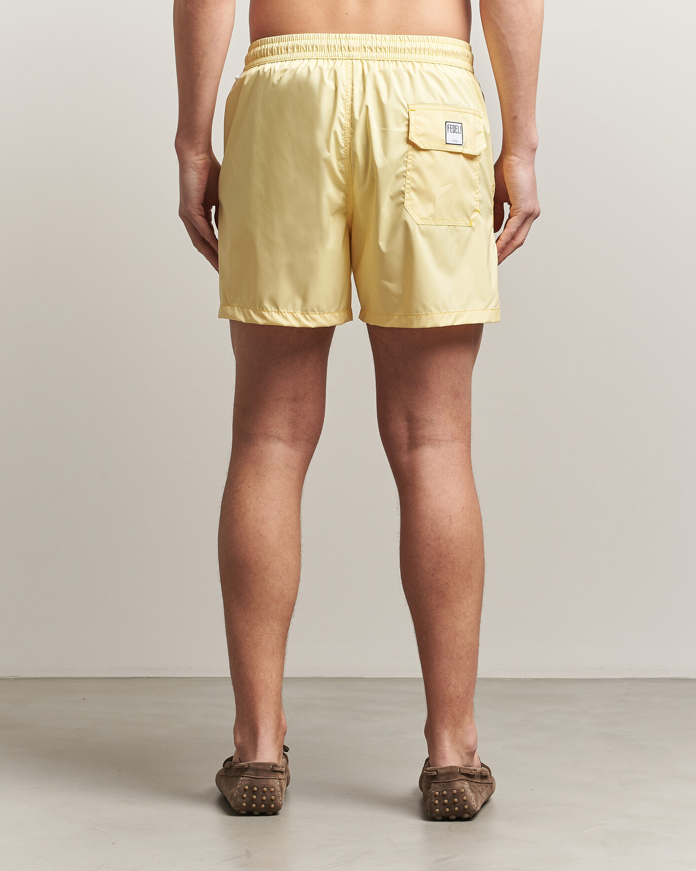 Heren | Zwembroek | Fedeli | Madeira Swim Trunk Yellow