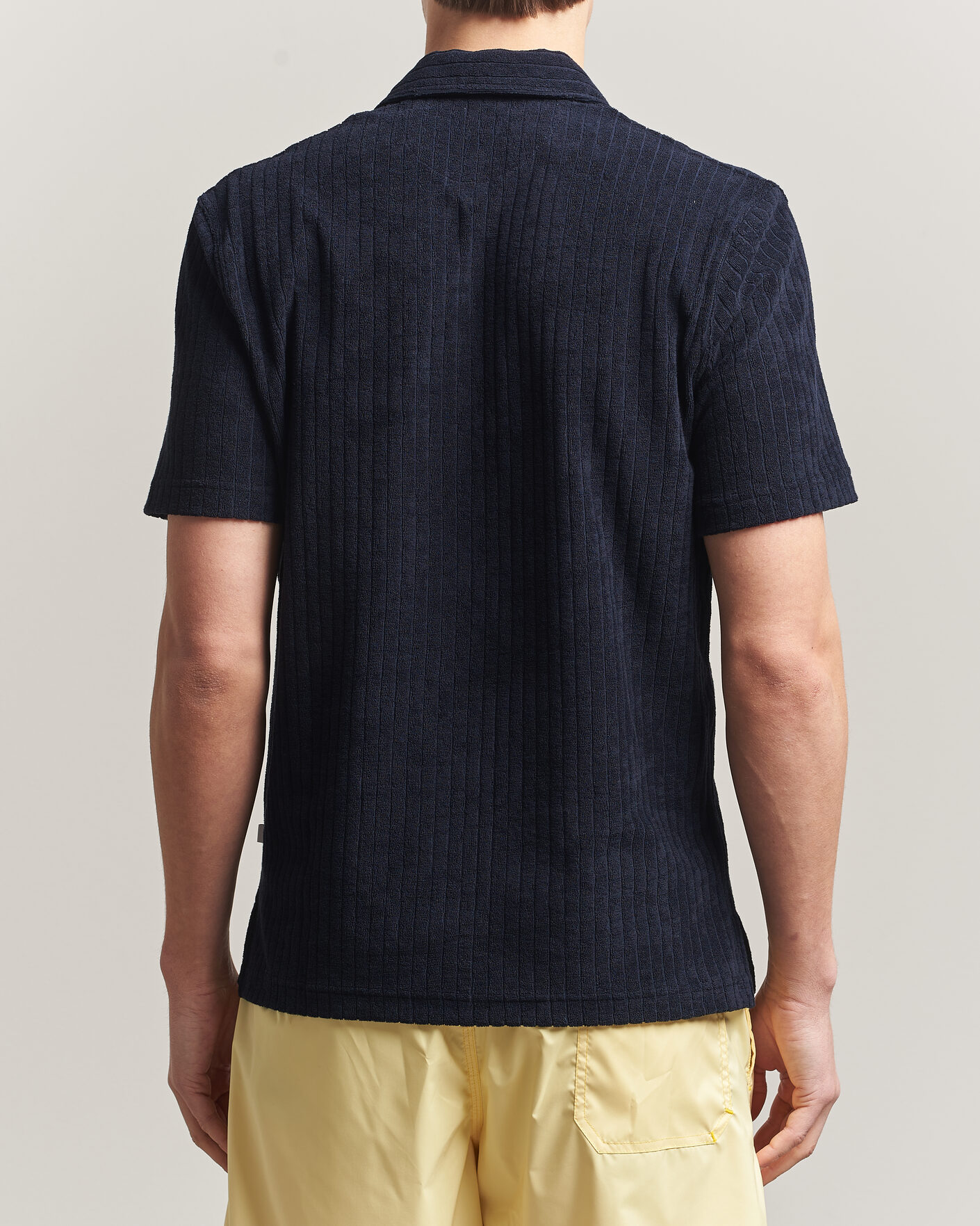 Heren | Polo's | Fedeli | Rib Terry Polo Navy