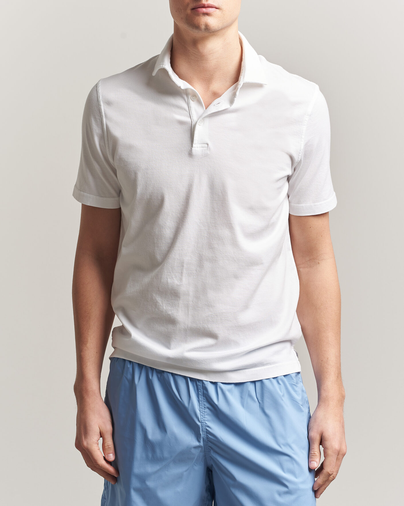 Heren | Polo's | Fedeli | Zero Organic Cotton Polo White