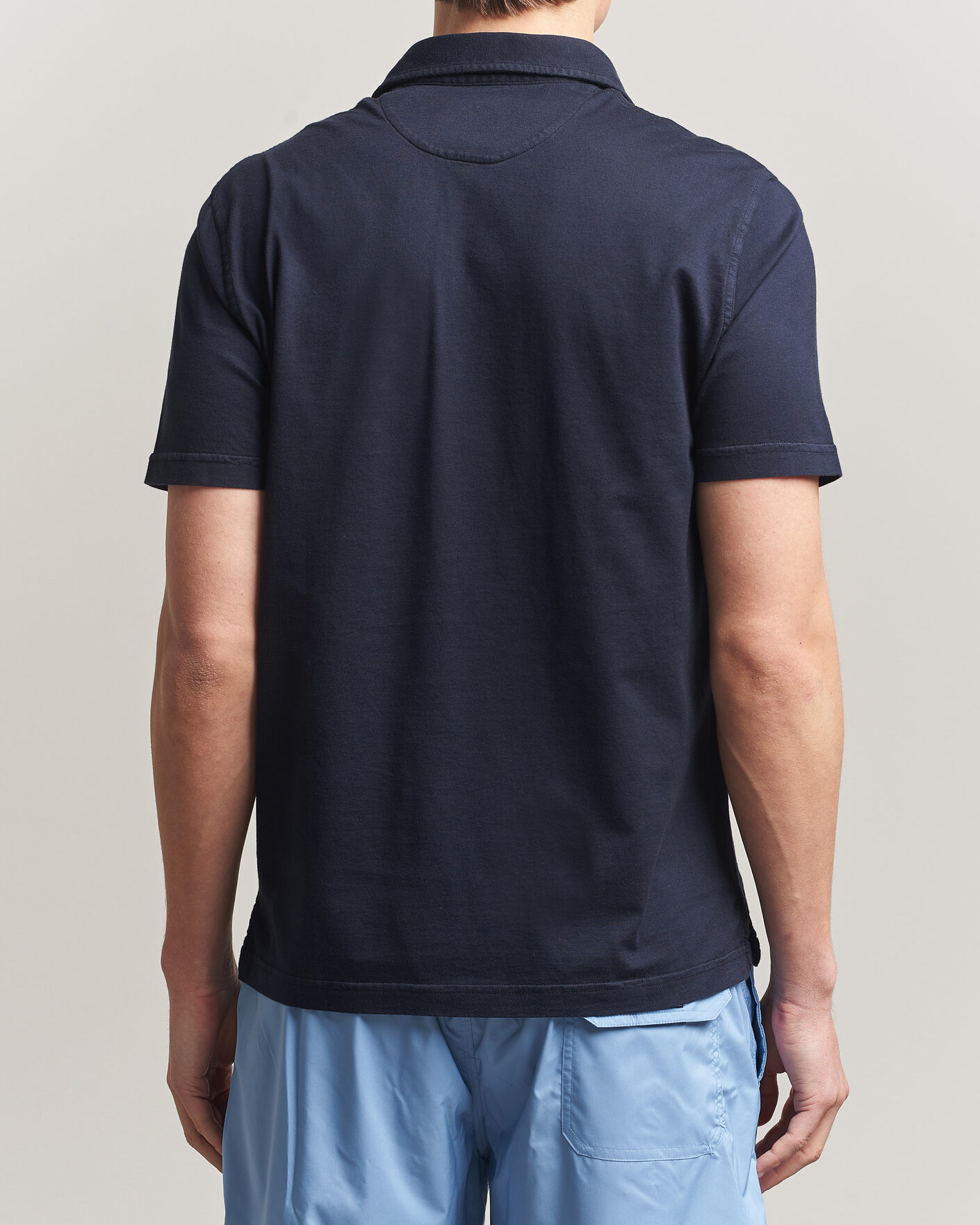 Heren | Polo's | Fedeli | Zero Organic Cotton Polo Navy