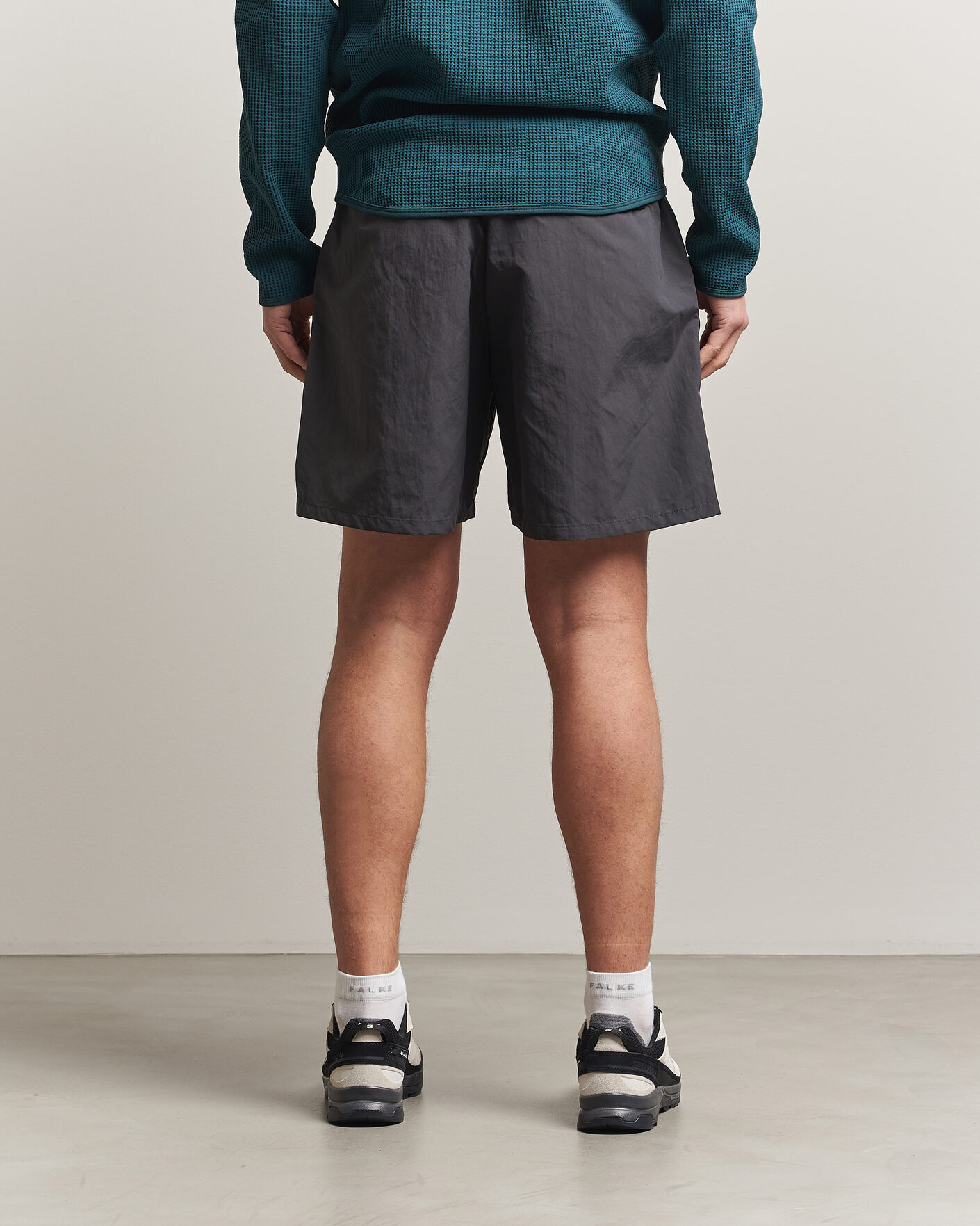 Heren | Korte broek | Goldwin | Nylon Shorts Deep Charcoal
