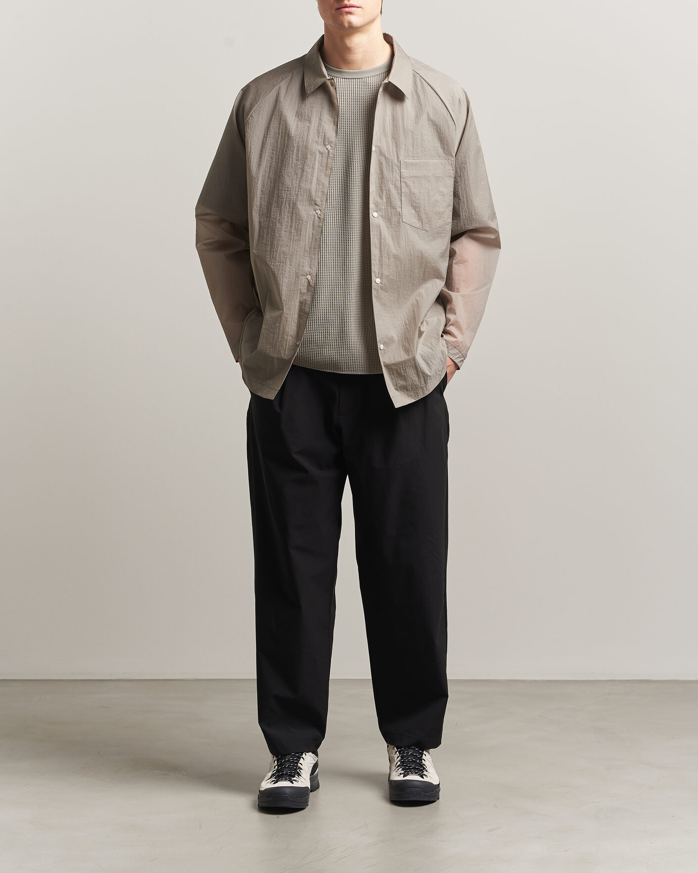 Heren | Broeken | Goldwin | Tapered Light Pants Black