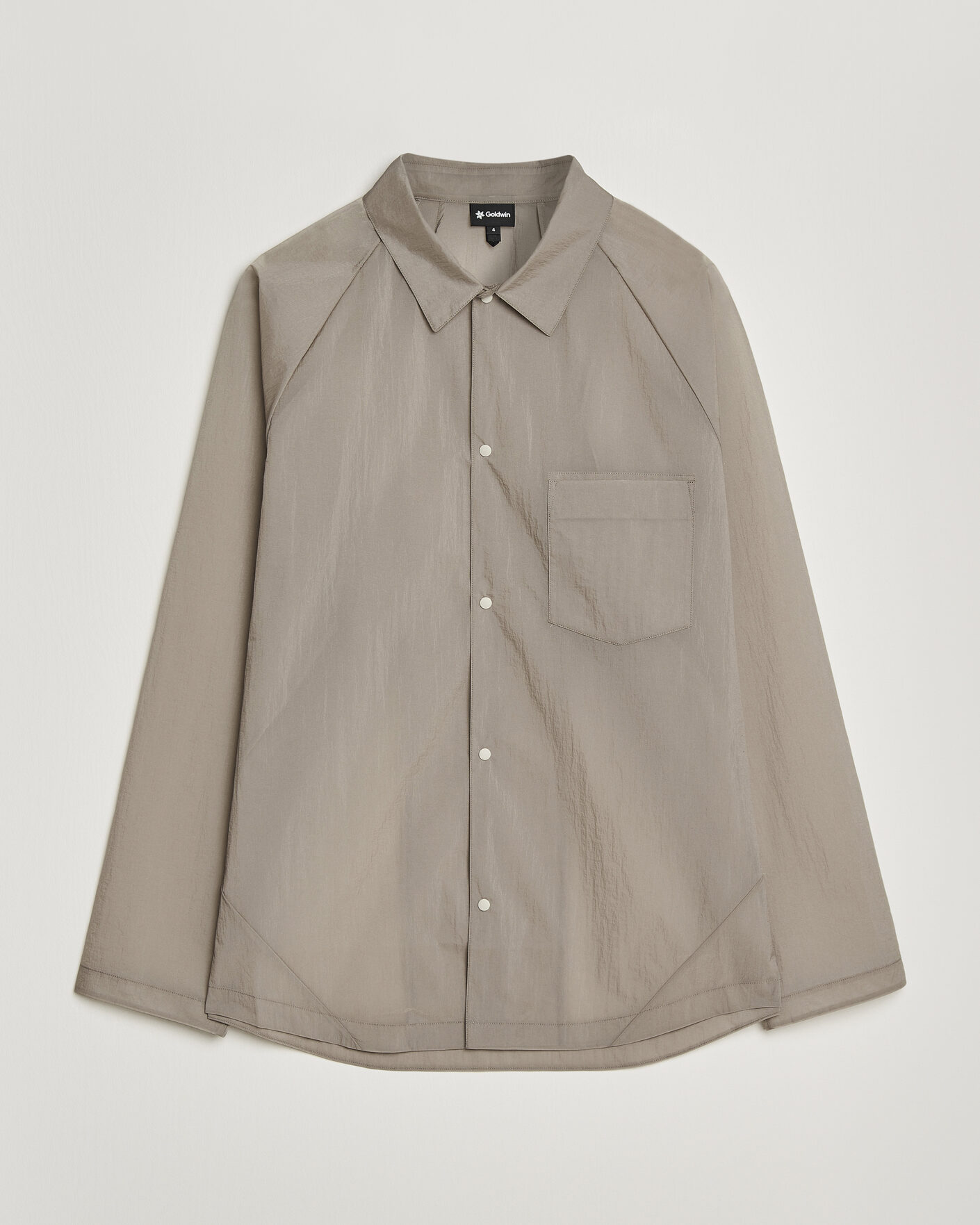 Heren | Overhemden | Goldwin | Nylon Wind Shirt Arid Beige