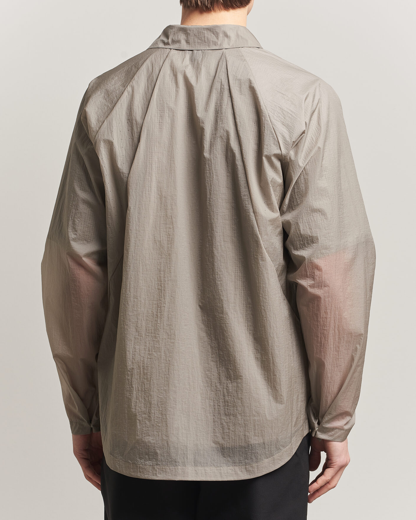 Heren | Overhemden | Goldwin | Nylon Wind Shirt Arid Beige
