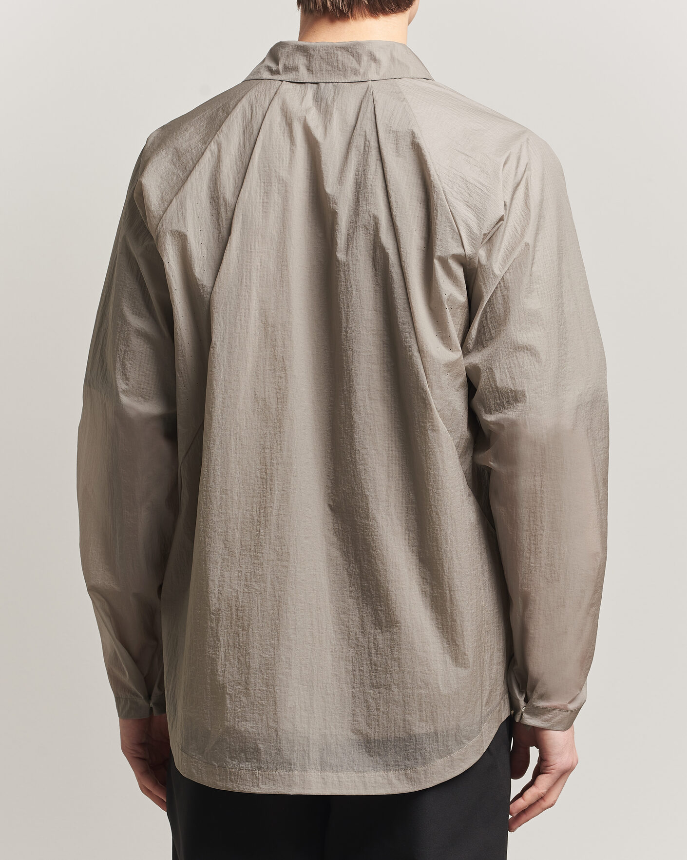 Heren | Overhemden | Goldwin | Nylon Wind Shirt Arid Beige