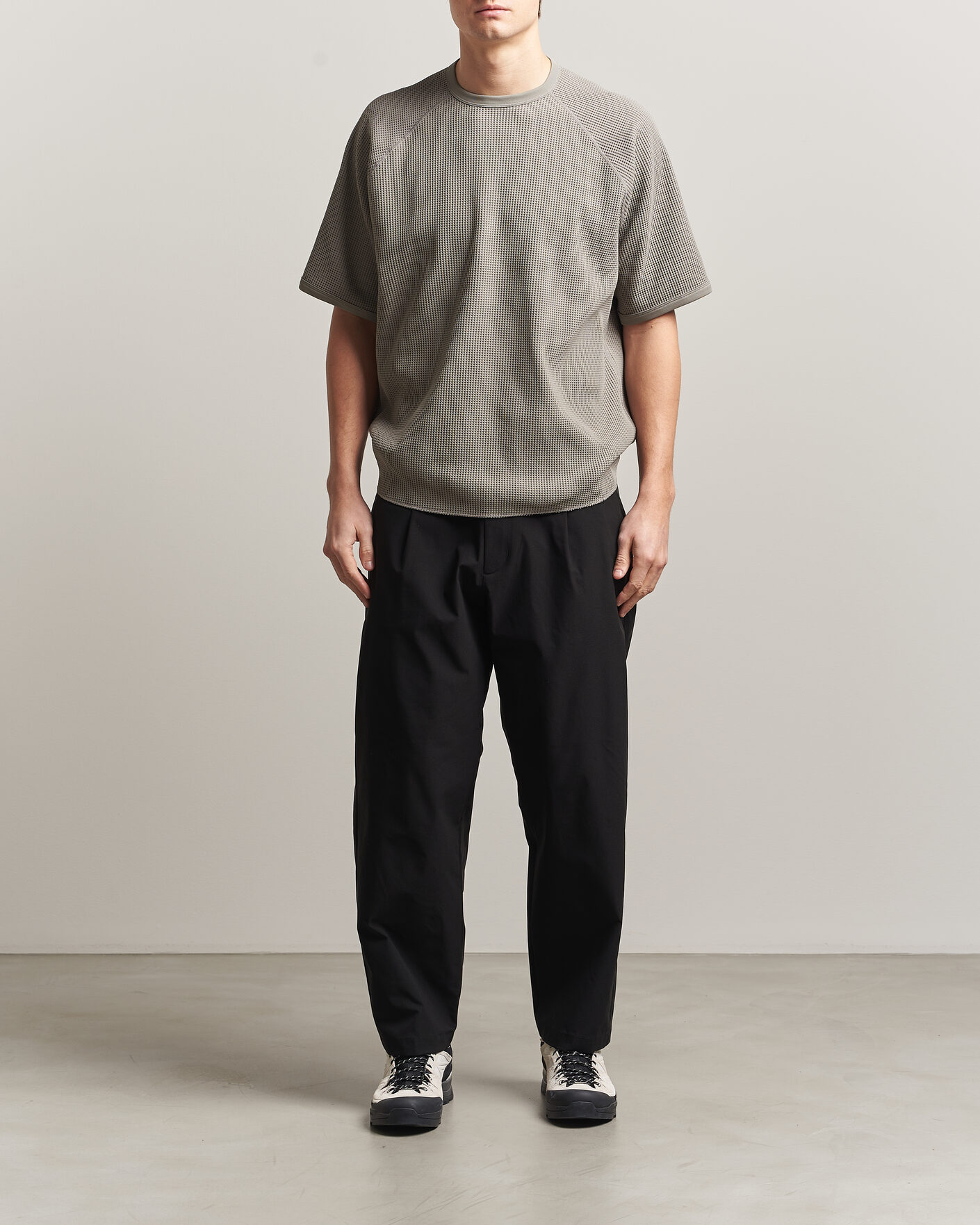 Heren | T-shirts | Goldwin | WF Light T-Shirt Arid Beige