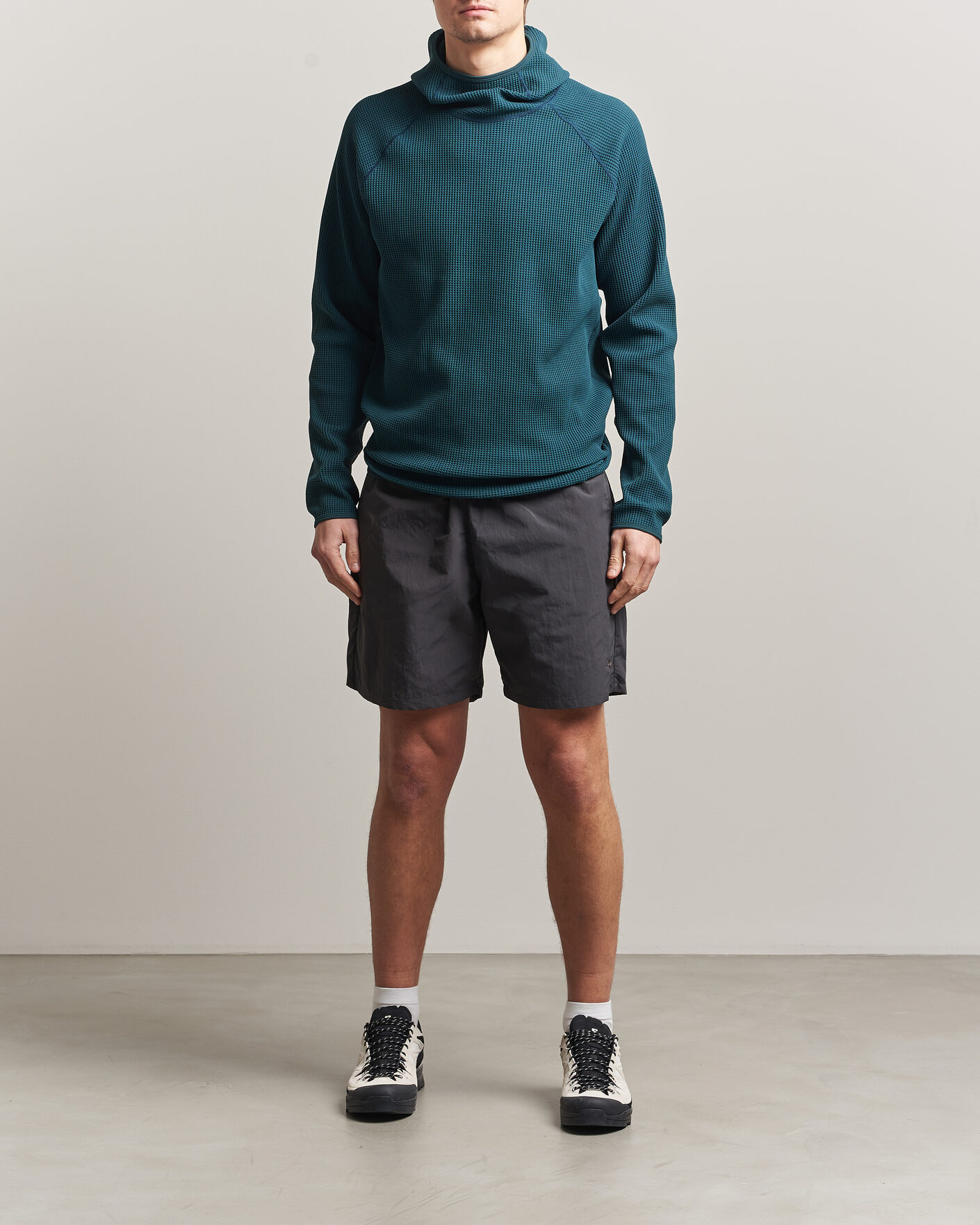 Heren | Truien | Goldwin | WF Light Long Sleeve Hoodie Kokiran Green