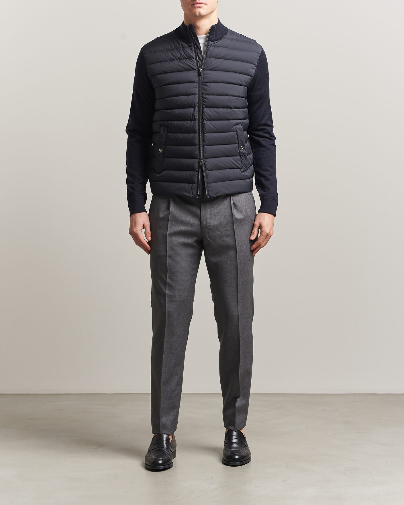 Heren | Jassen | Herno | Luxury Hybrid Jacket Navy