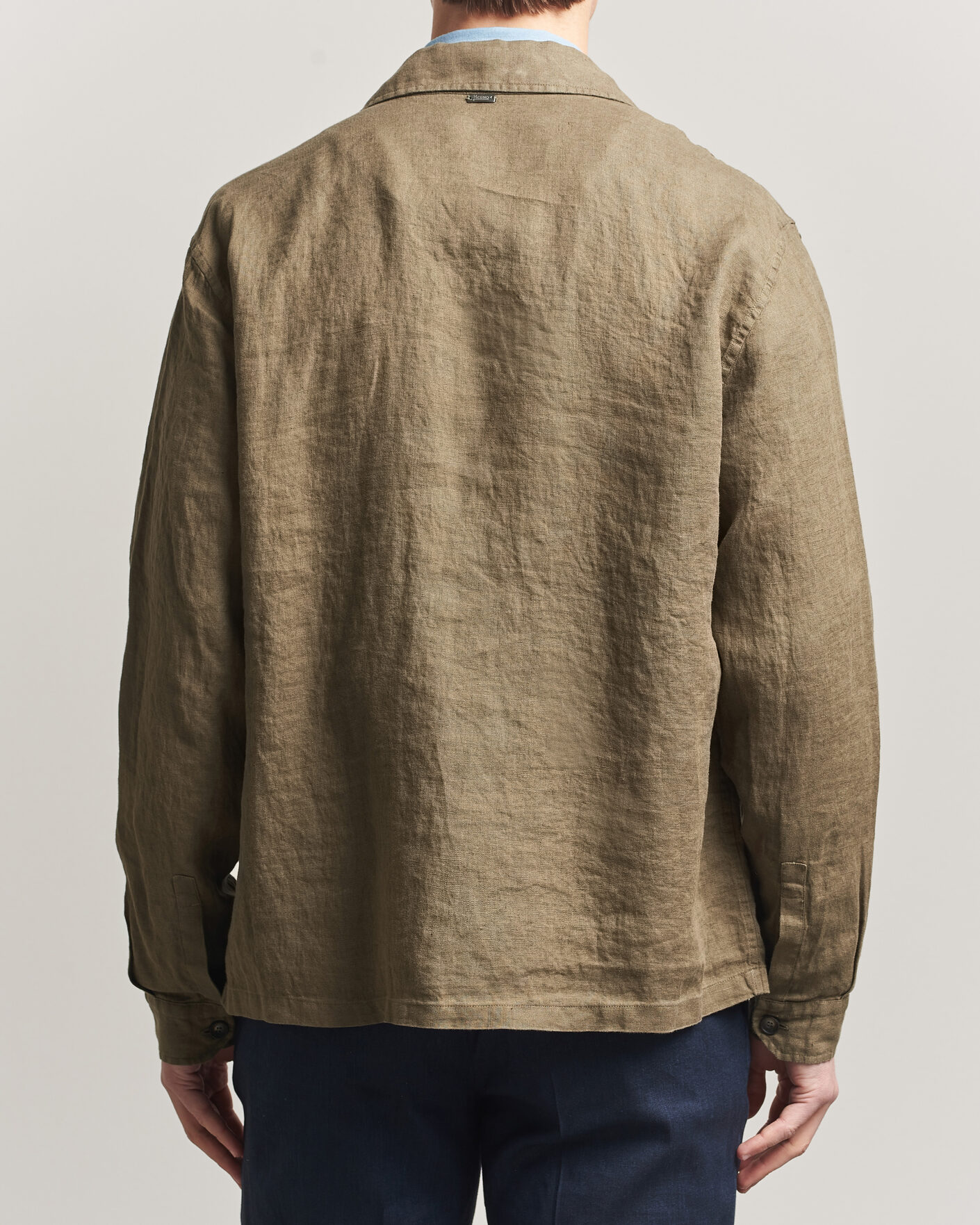 Heren | Jassen | Herno | Linen Safari Jacket Military