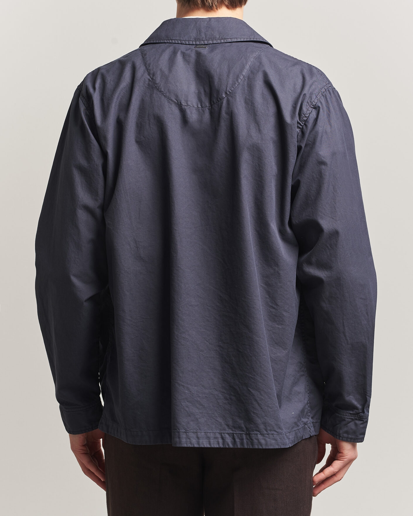 Heren | Jassen | Herno | Washed Cotton Field Jacket Navy