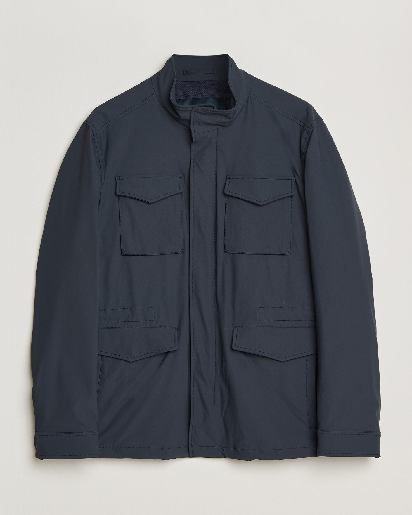 Heren | Jassen | Herno | Soft Nylon Field Jacket Navy