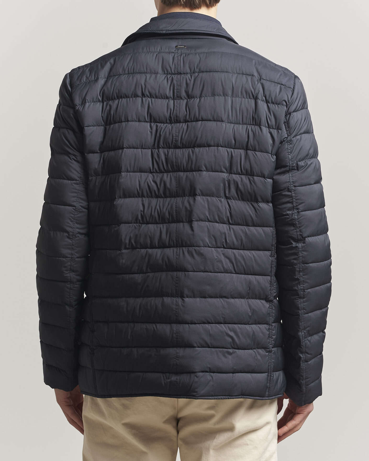 Heren | Jassen | Herno | Nuage Matt Nylon Blazer Navy