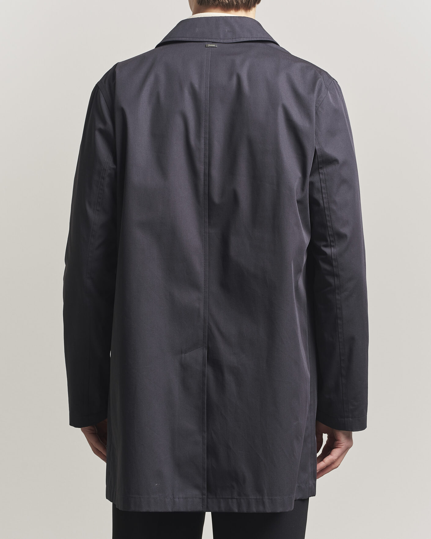 Heren | Jassen | Herno | Cotton Car Coat Navy