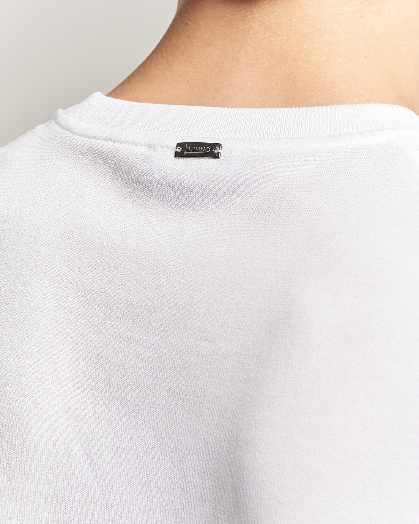 Heren | T-shirts | Herno | Micro Piquet T-Shirt White