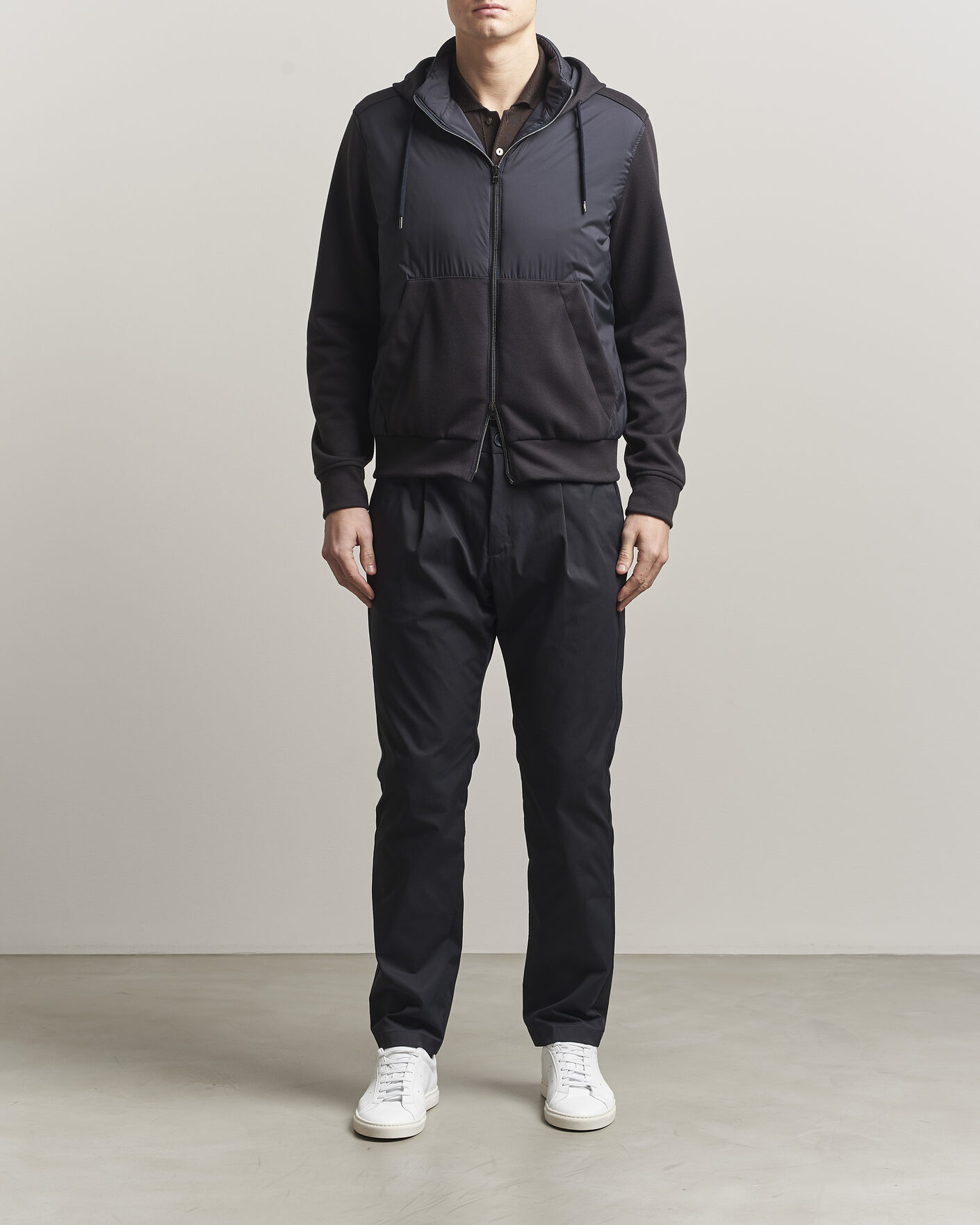 Heren | Broeken | Herno | Drawstring Pants Navy