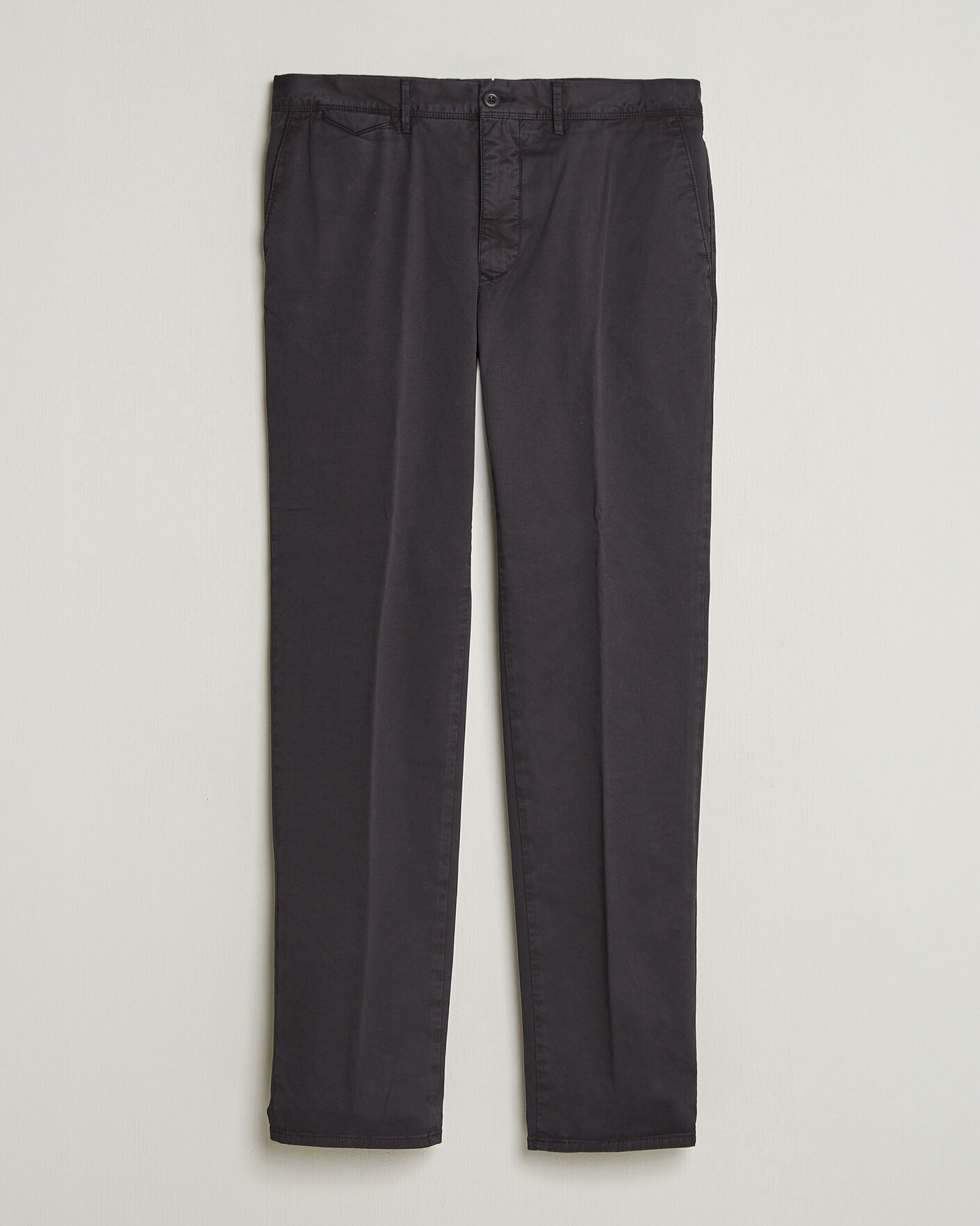 Heren | Broeken | Incotex | Regular Fit Garment Dyed Slacks Navy