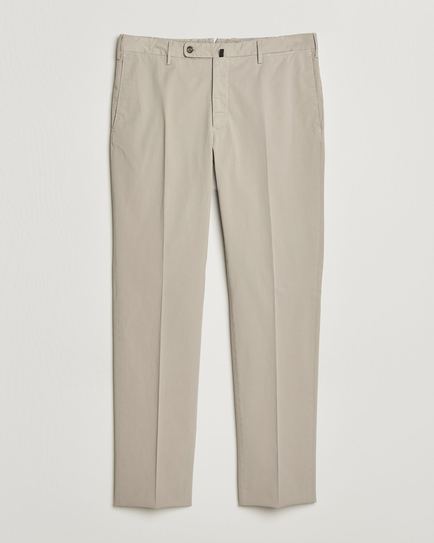 Heren | Broeken | Incotex | Regular Fit Comfort Chinos Sand