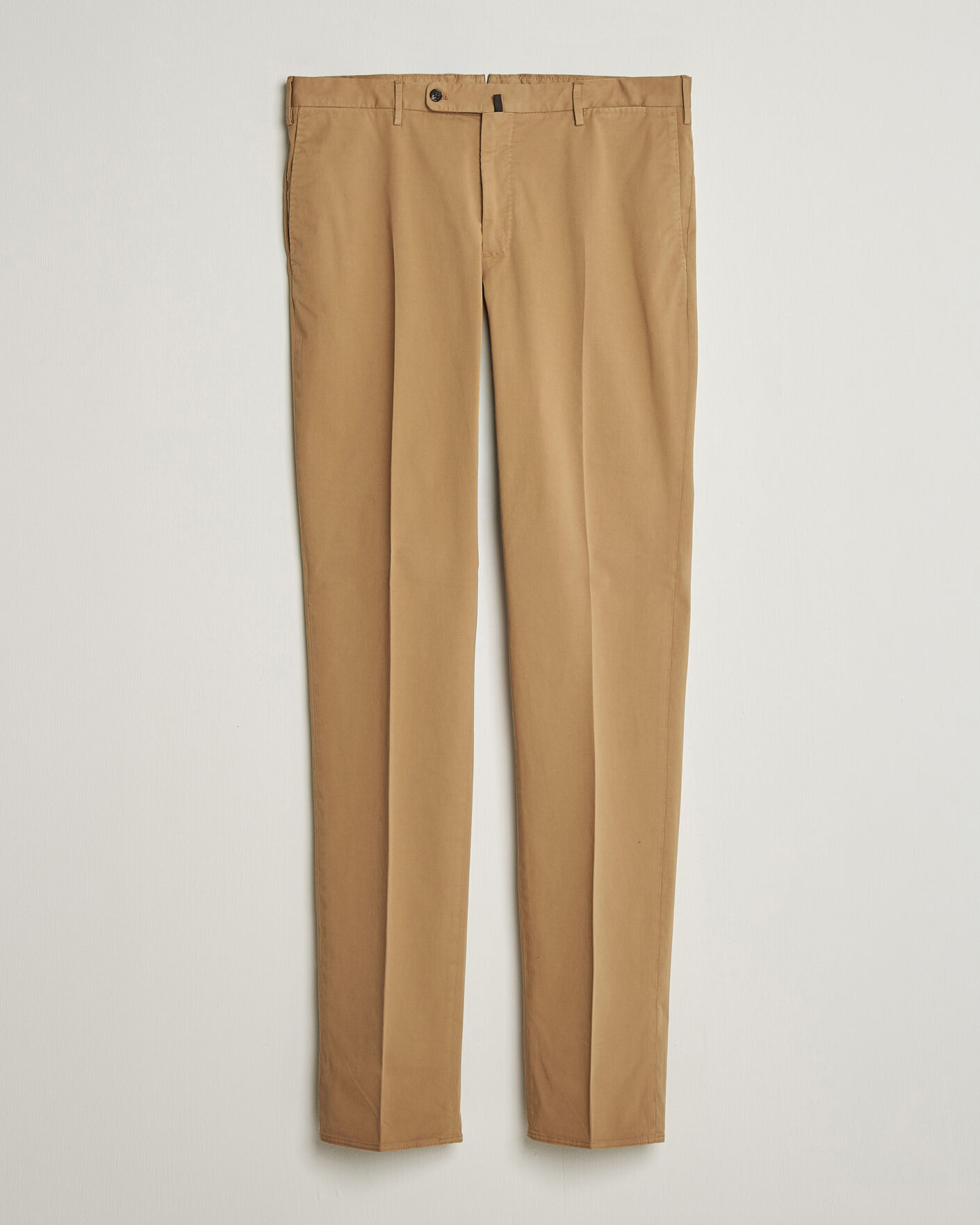 Heren | Broeken | Incotex | Regular Fit Comfort Chinos Khaki