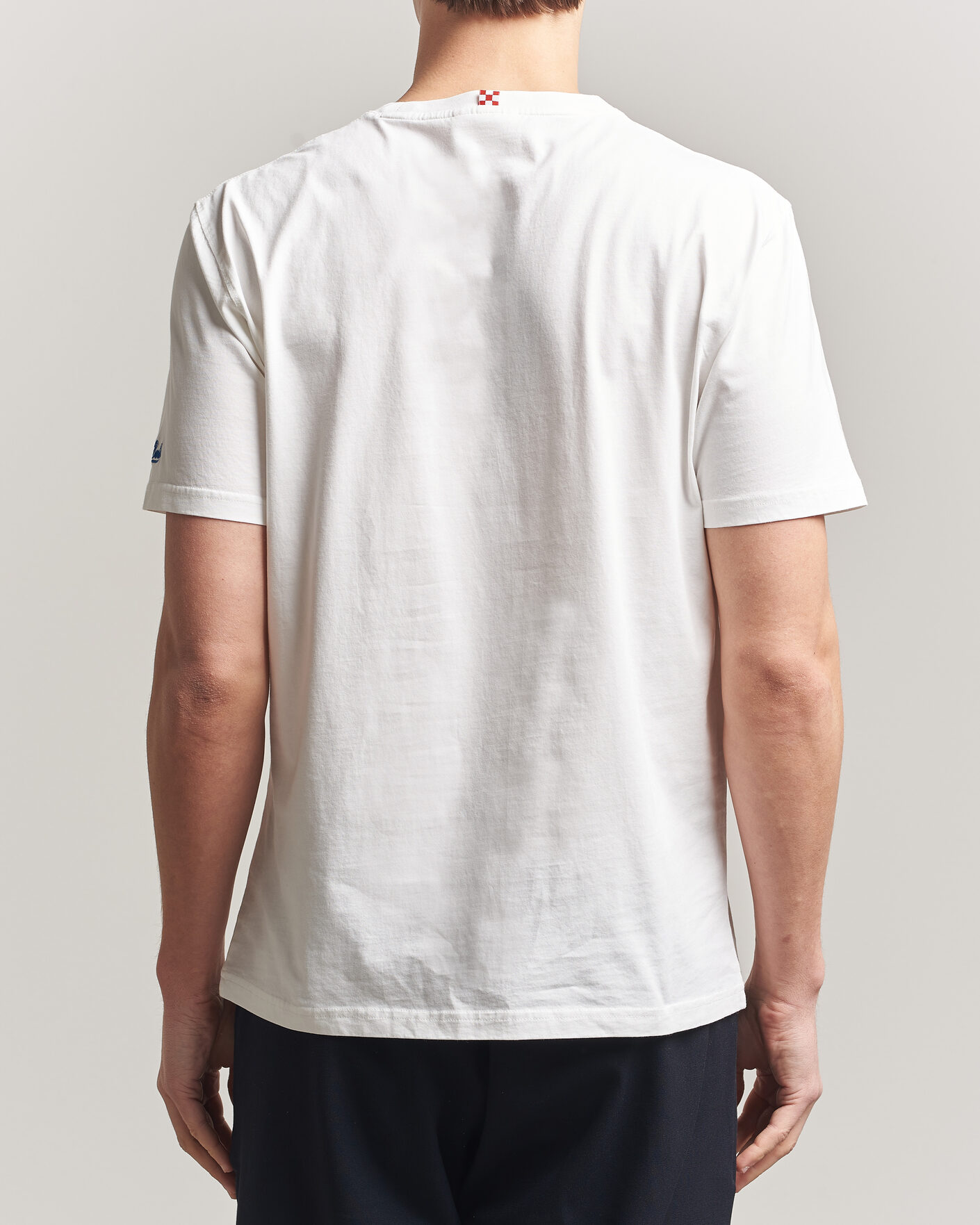 Heren | T-shirts | MC2 Saint Barth | Printed Cotton T-Shirt Ibiscus Car