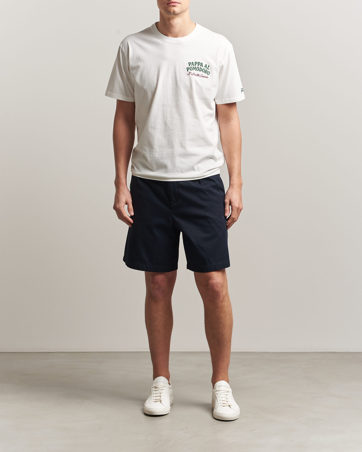 Heren | T-shirts | MC2 Saint Barth | Back Printed Cotton T-Shirt Pappa Pomodoro