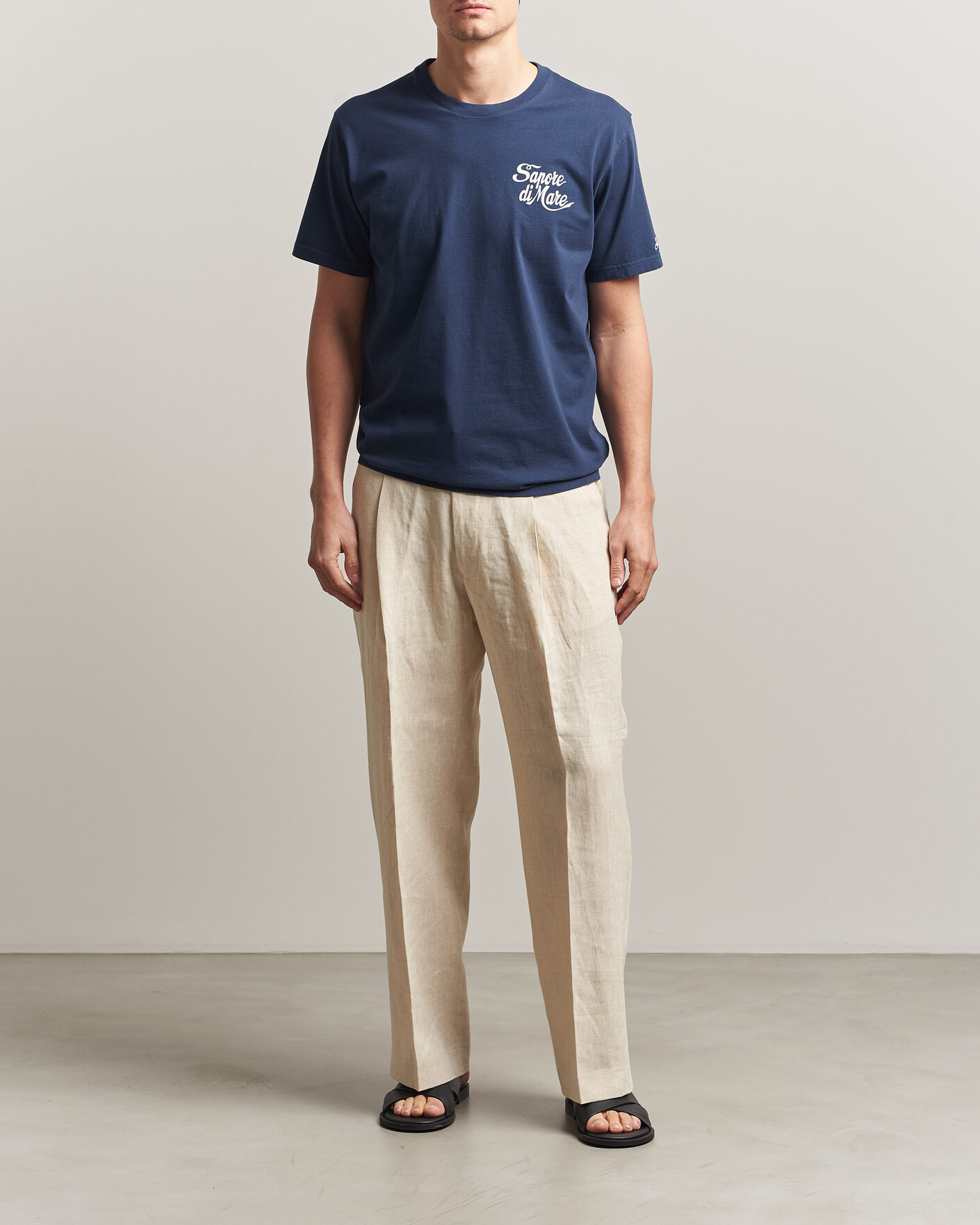 Heren | T-shirts | MC2 Saint Barth | Printed Cotton T-Shirt Sapore Di Mare