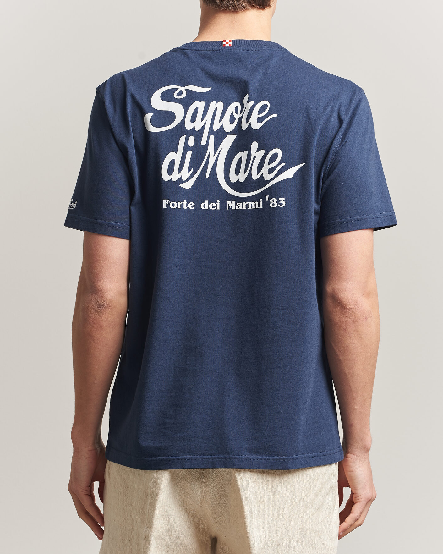 Heren | T-shirts | MC2 Saint Barth | Printed Cotton T-Shirt Sapore Di Mare