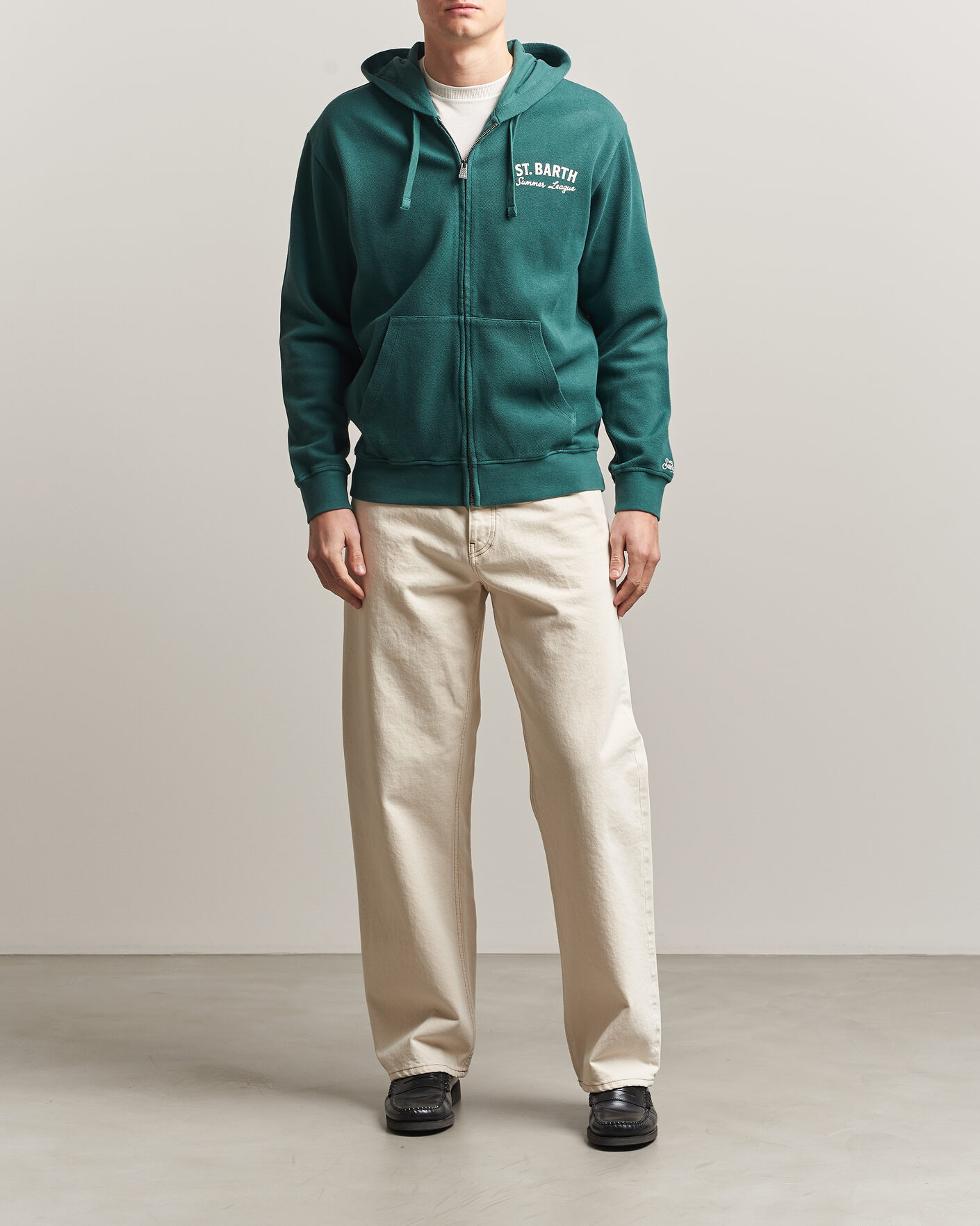 Heren | Truien | MC2 Saint Barth | Back Printed Hoodie Tennis League