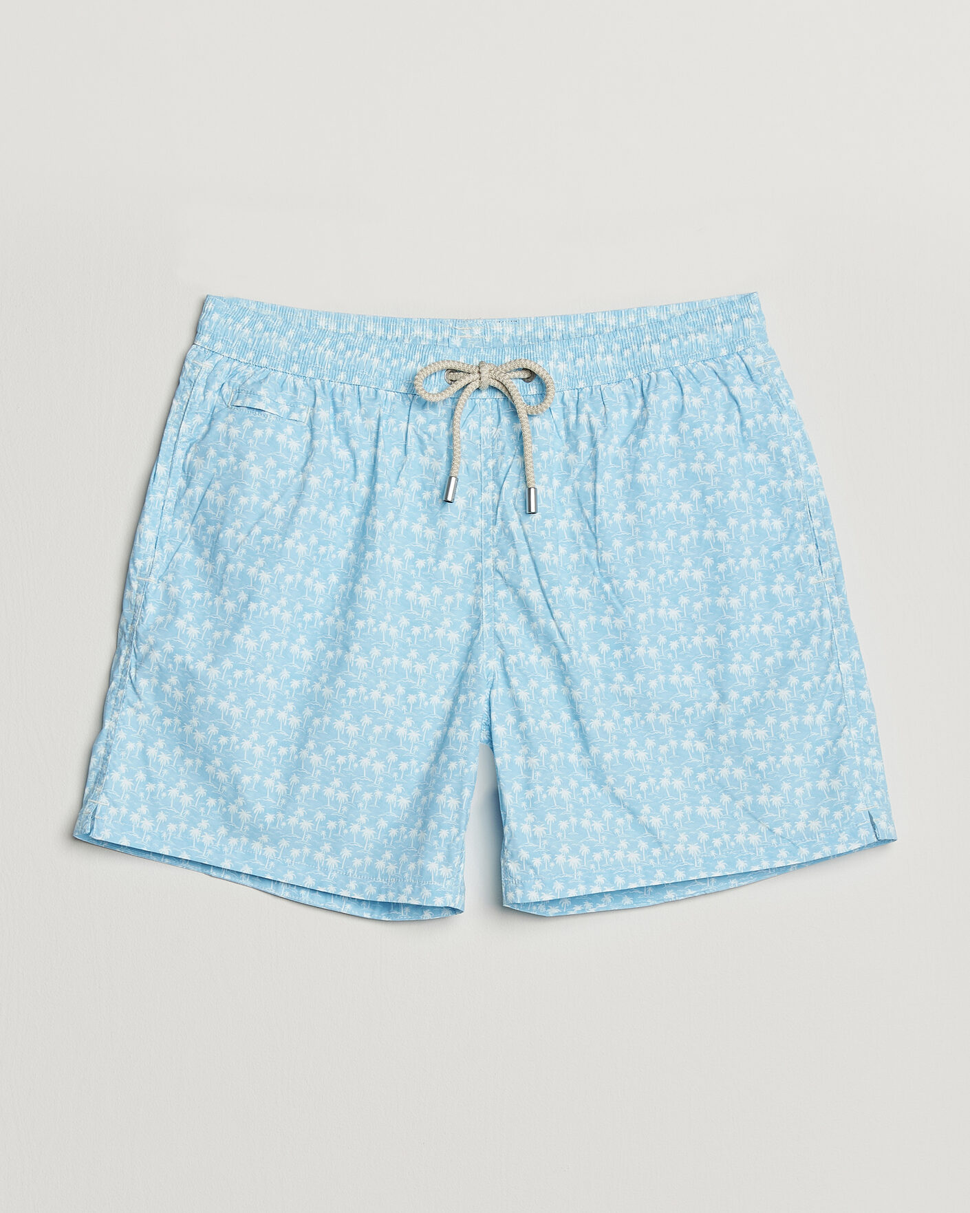 Heren | Zwembroek | MC2 Saint Barth | Printed Swim Shorts Blue Palms