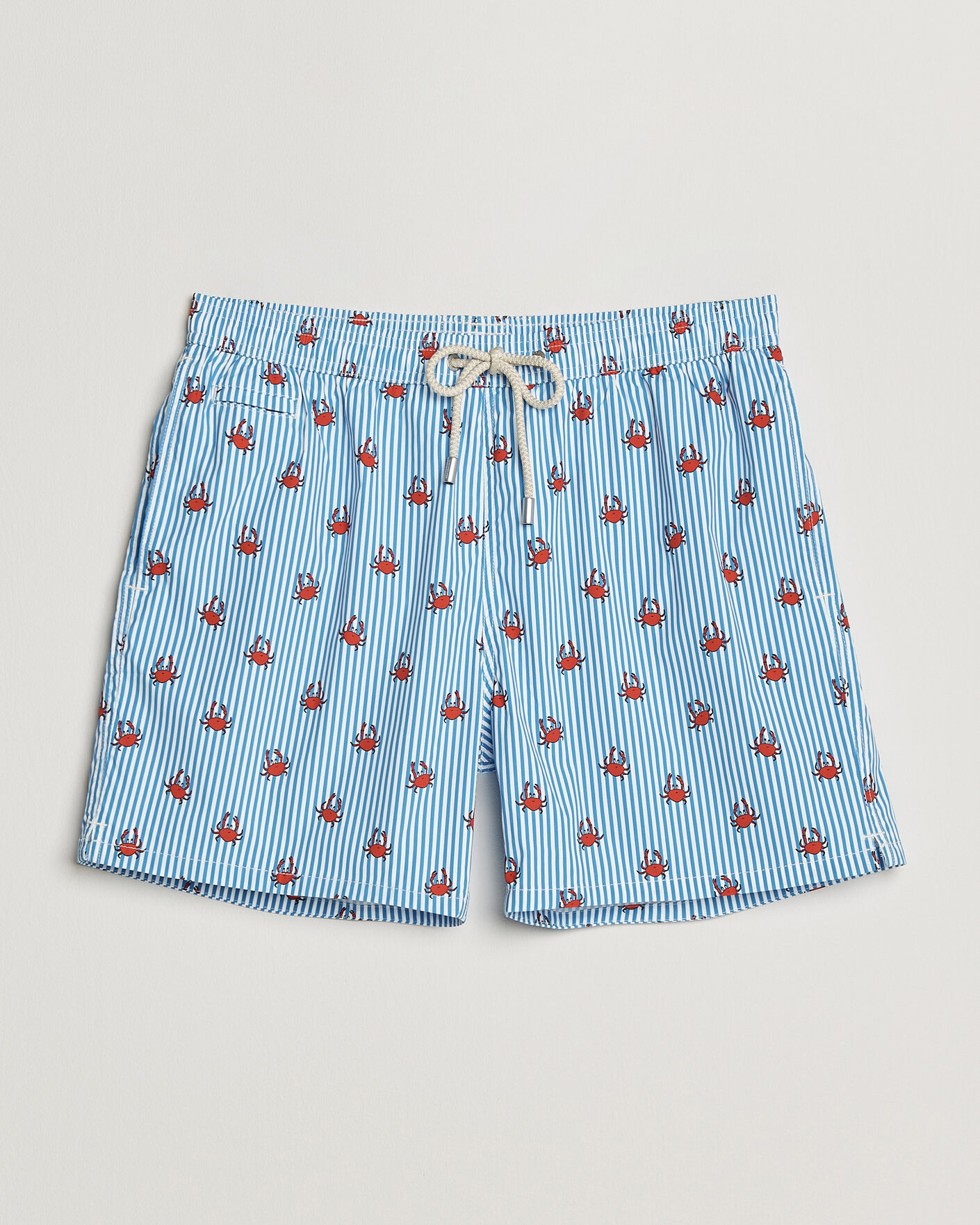 Heren | Zwembroek | MC2 Saint Barth | Printed Swim Shorts Blue Crabs