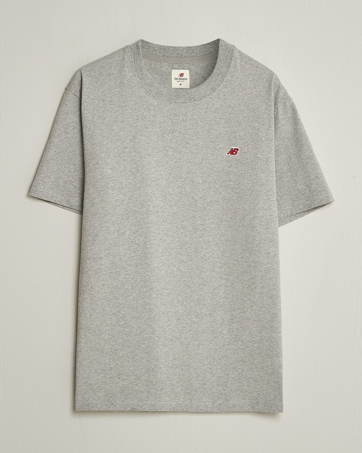 Heren | T-shirts | New Balance | Made In USA Core T-Shirt Athletic Grey