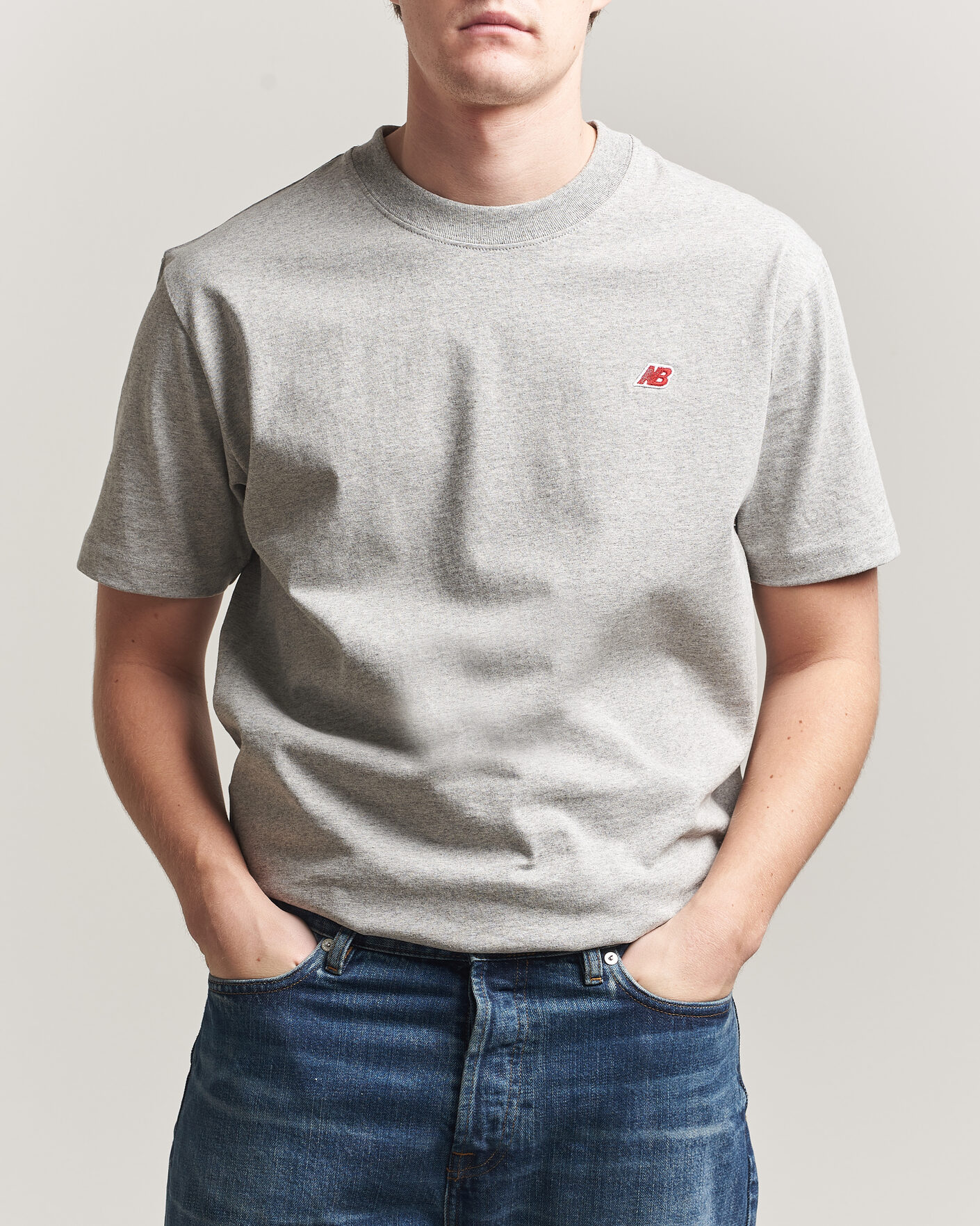 Heren | T-shirts | New Balance Made In US & UK | New Balance Made In USA Core T-Shirt Athletic Grey