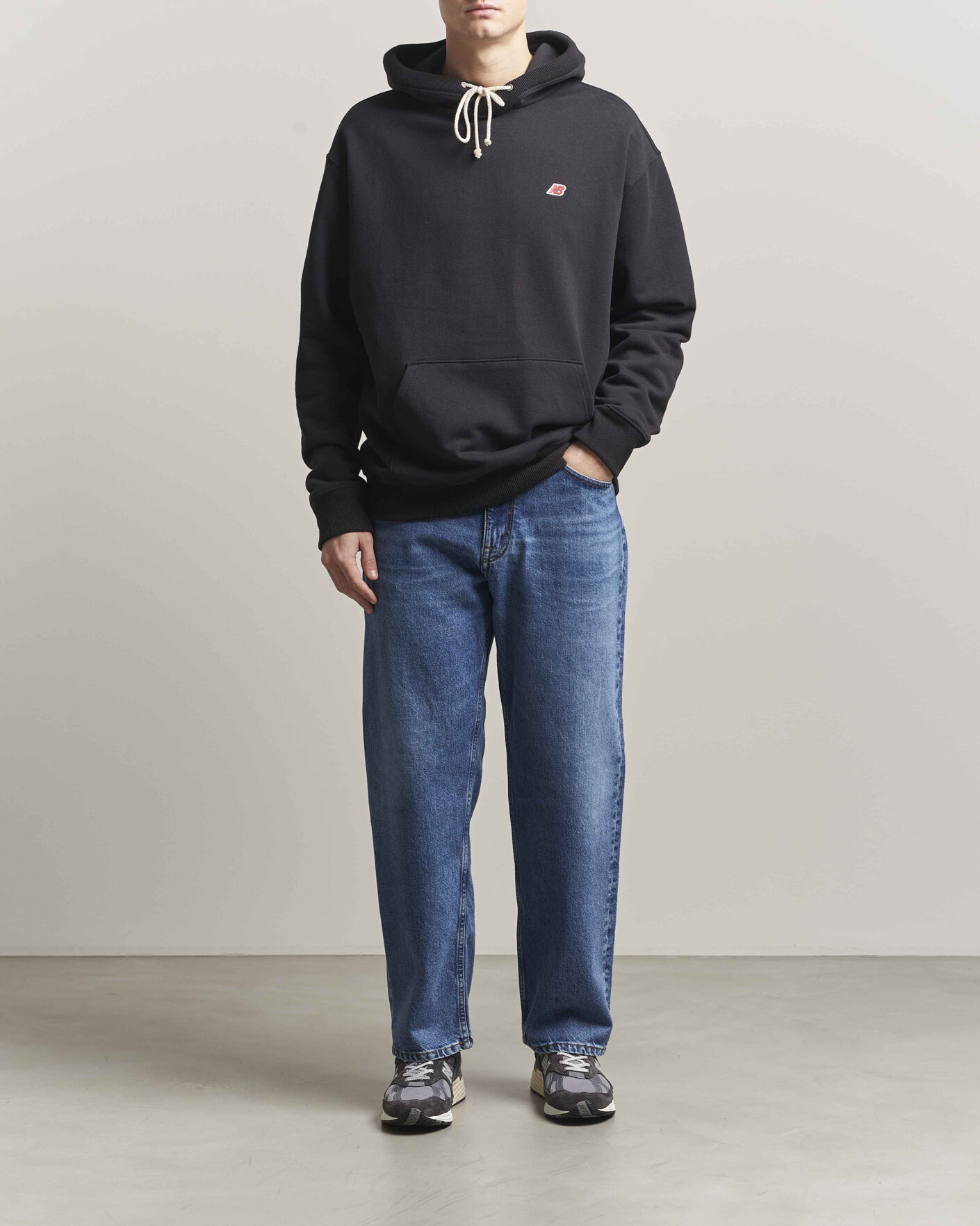 Heren | Truien | New Balance | Made In USA Core Hoodie Black