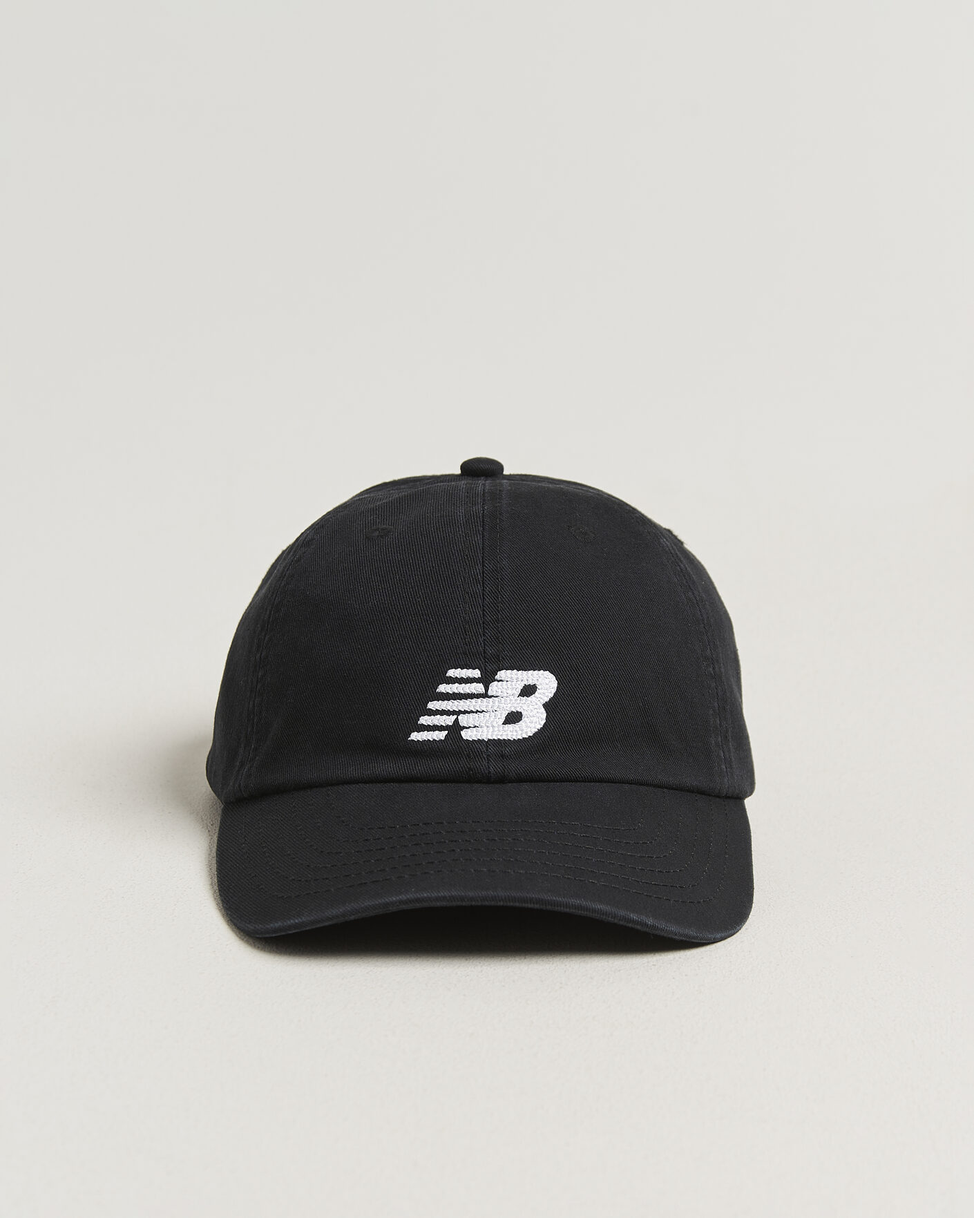 Heren | Hoeden en petten | New Balance | 6 Panel Logo Cap Black