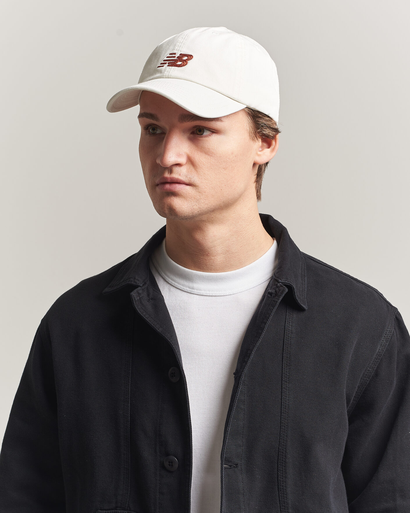 Heren | Hoeden en petten | New Balance | 6 Panel Logo Cap Sea Salt