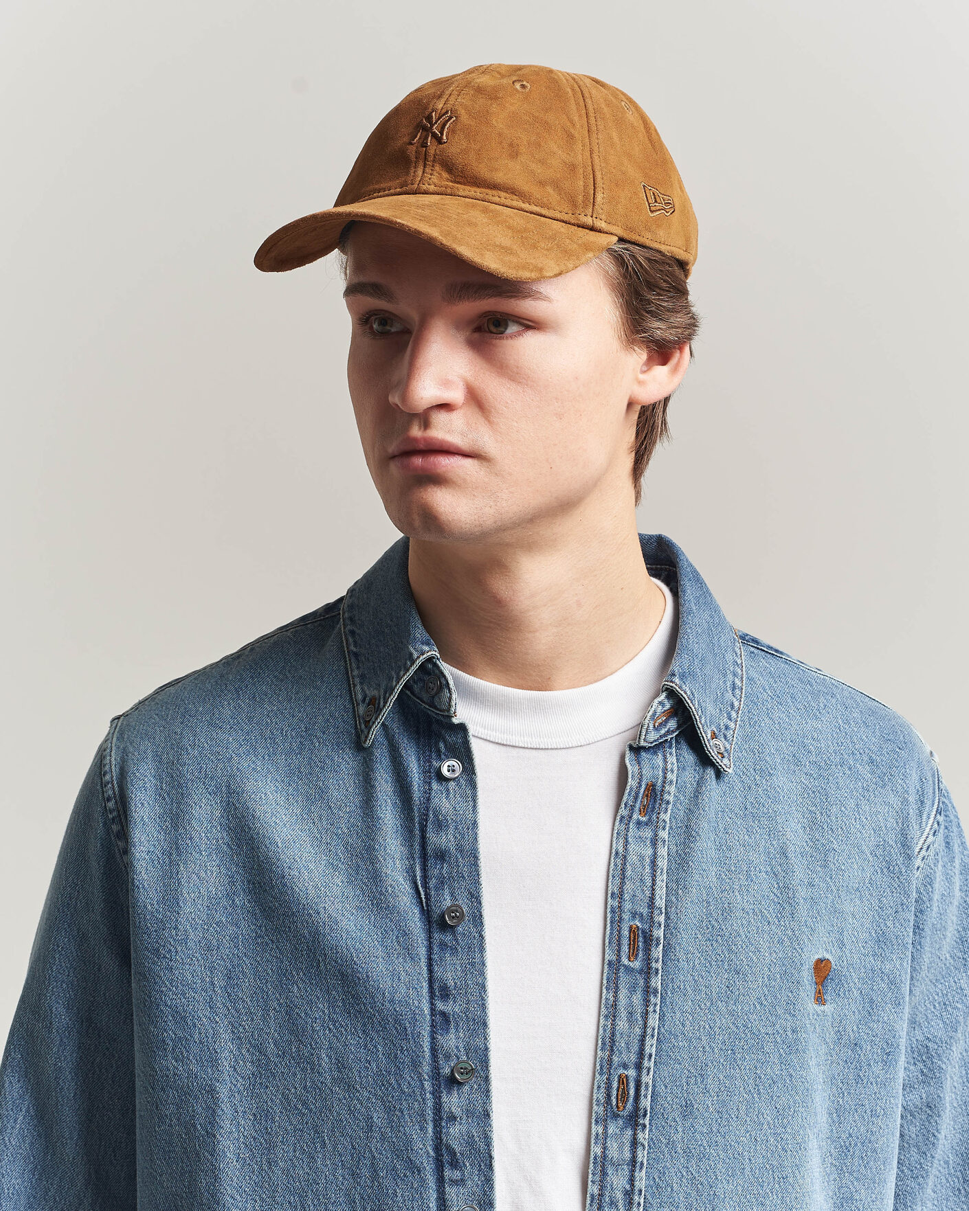 Heren | Hoeden en petten | New Era | 9Twenty Suede New York Yankees Cap Brown