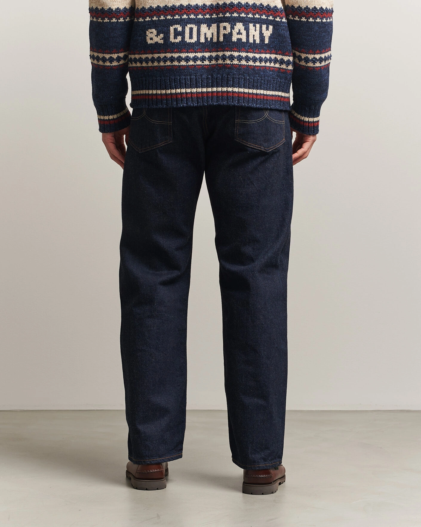 Heren | Jeans | RRL | Vintage Fit 5-Pocket Denim East/West Rinse